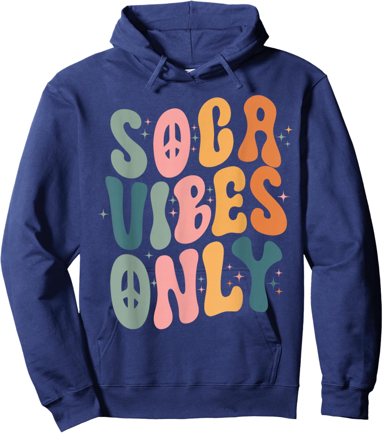 Soca For Sokah Music Trinidad & Tobacco Guyanese Carnival Hoodie - Hoodie | Navy