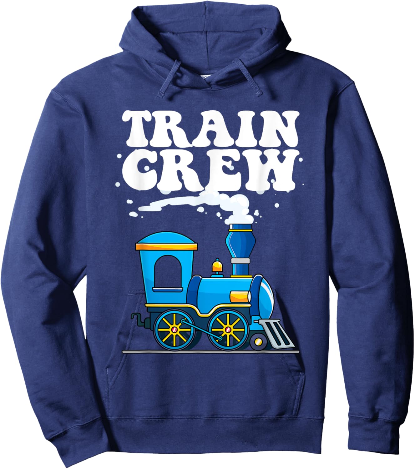 Birthday Train Crew Party Family Matching Men Women Kids Hoodie - Hoodie | Navy
