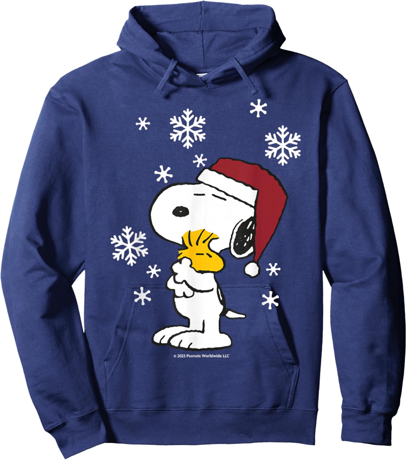 Peanuts - Snoopy Woodstock Christmas Love Christmas Hoodie - Hoodie | Navy
