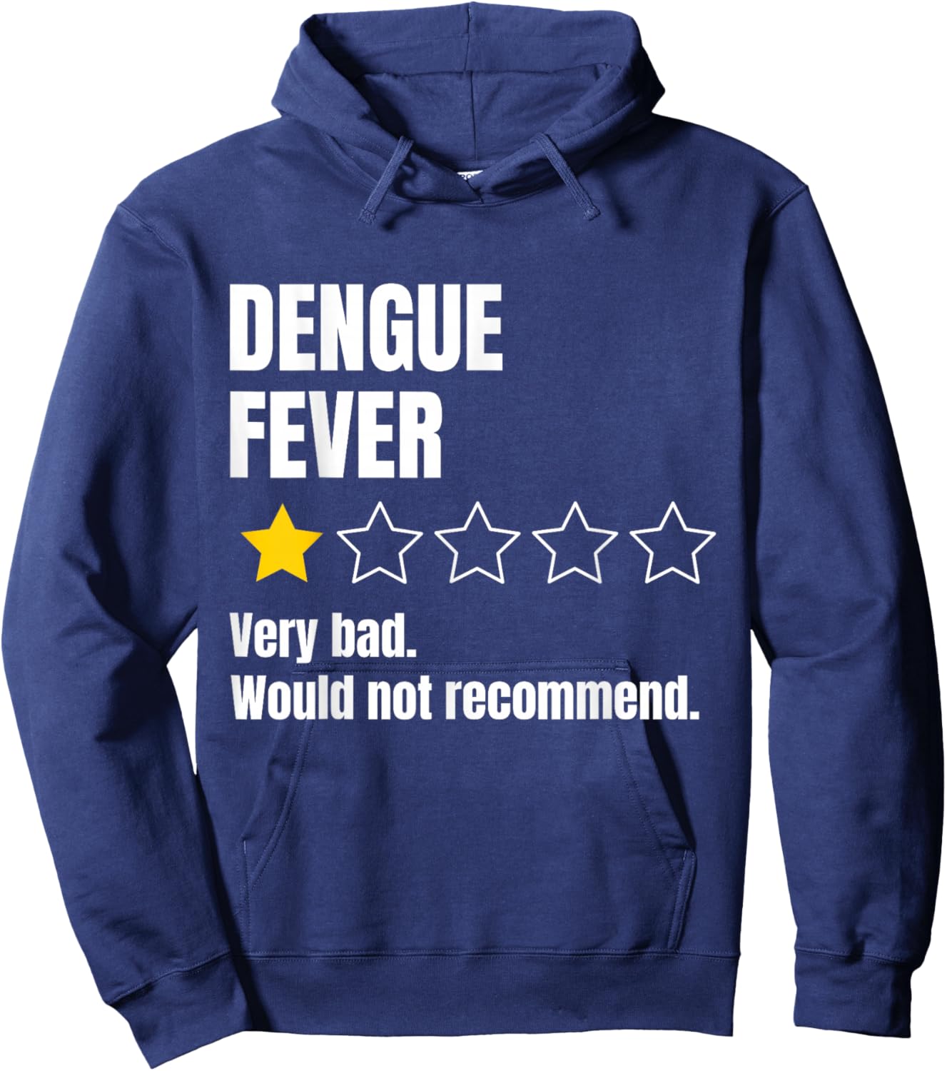 Dengue Fever Awareness Warrior Support Hoodie - Hoodie | Navy