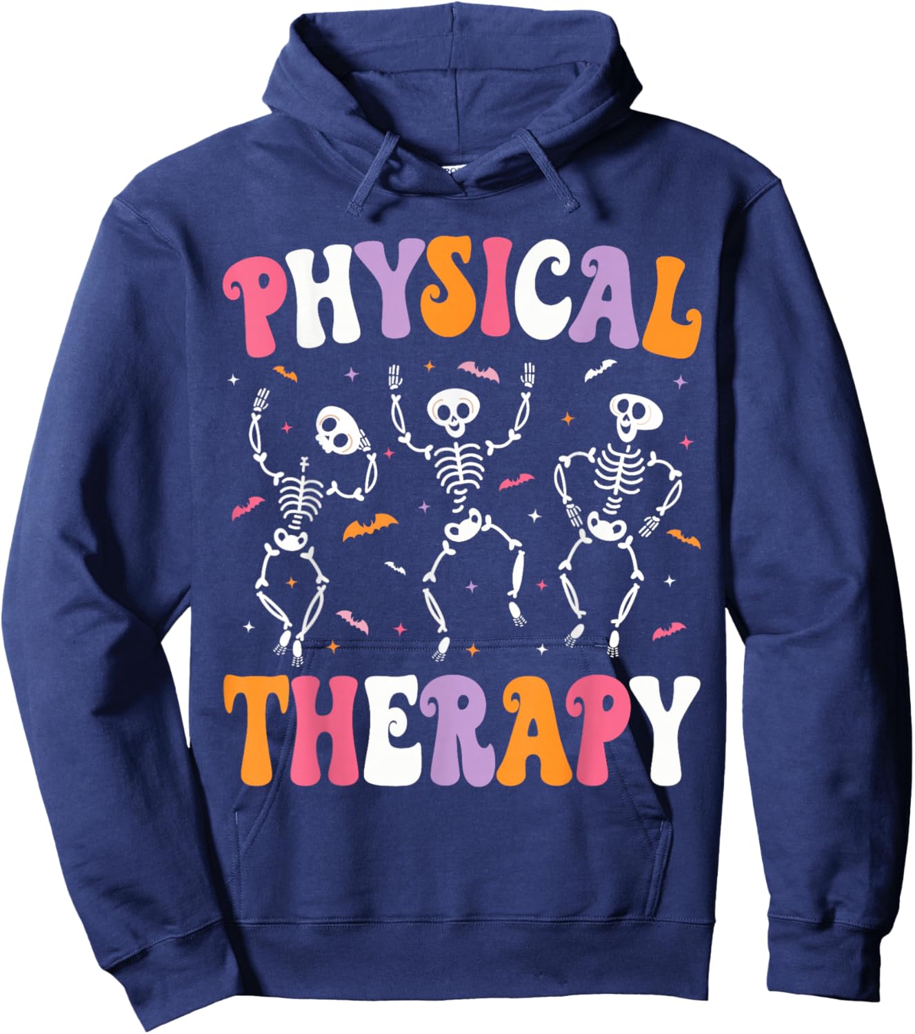 Physical Therapy Halloween Physical Therapist Halloween PT Hoodie - Hoodie | Navy