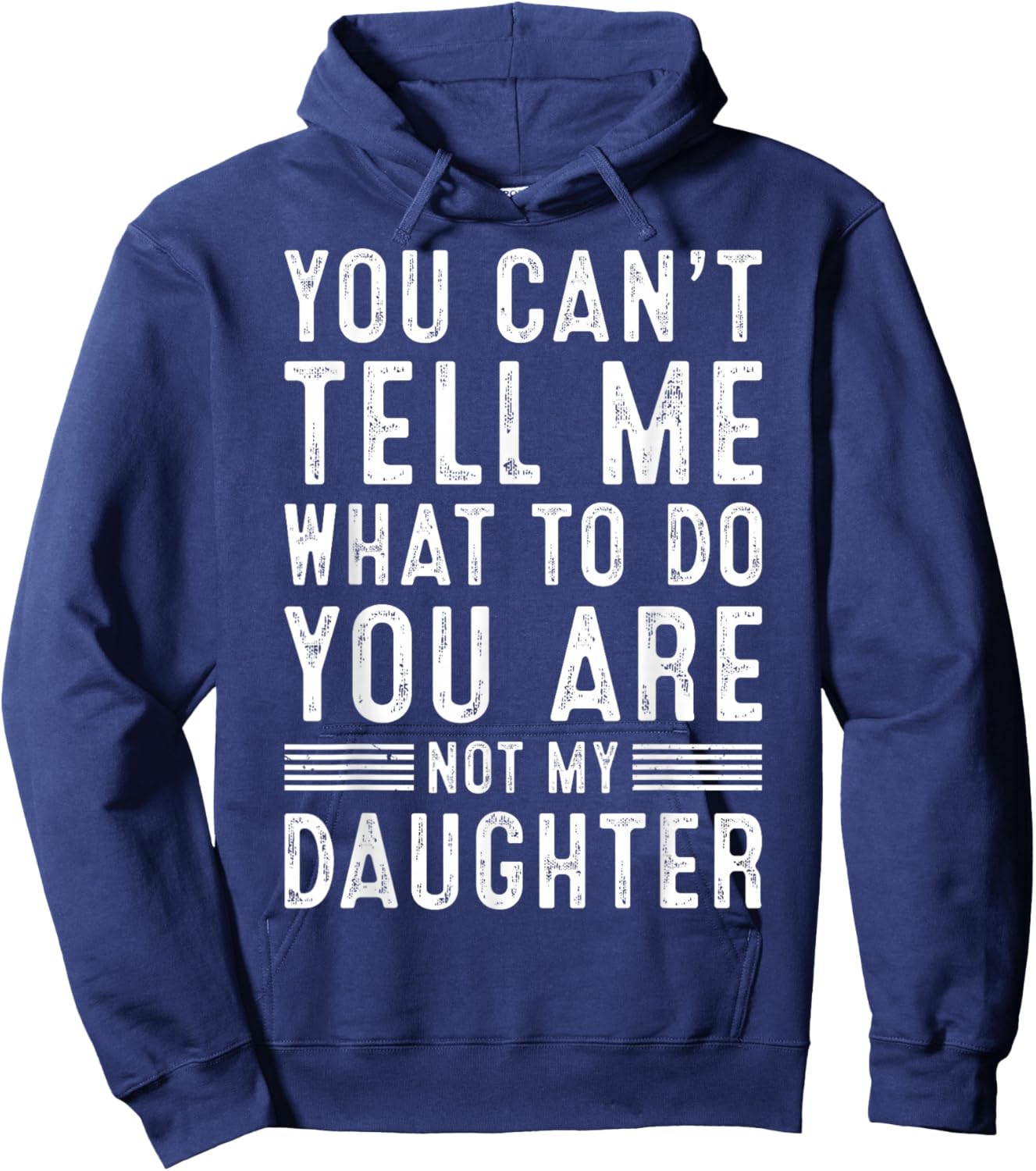 Funny Father Dad Gifts From Daughter Fathers Day Daddy Hoodie - Hoodie | Navy