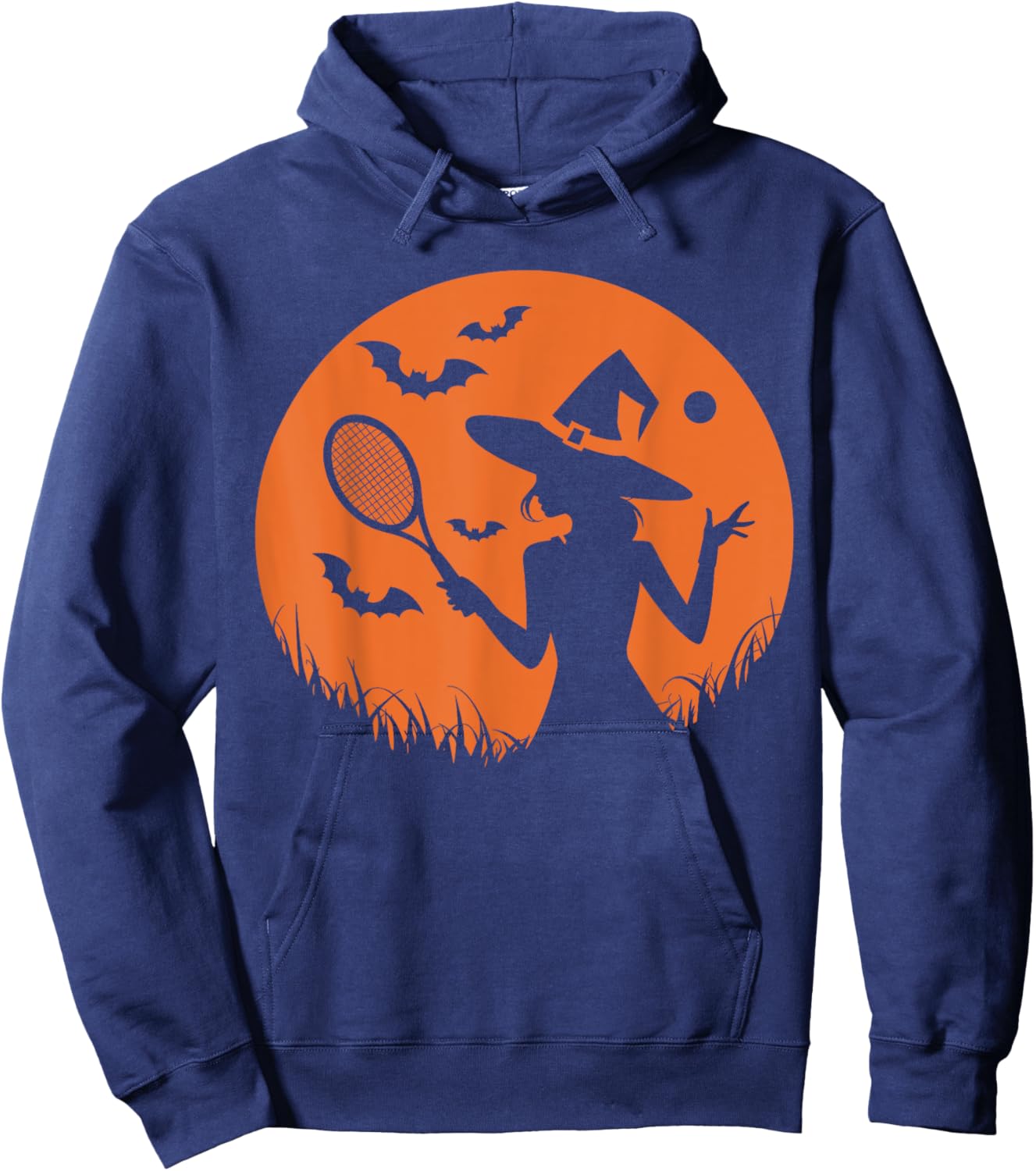 Tennis Halloween Witch Costume For Tennis Players Coaches Hoodie - Hoodie | Navy