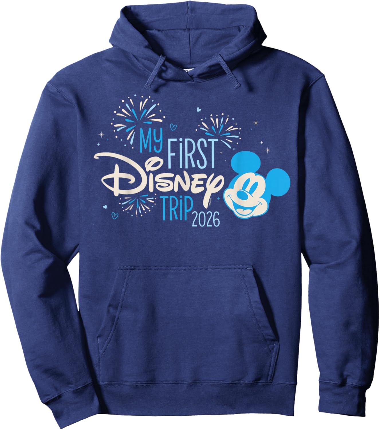 Disney Mickey Mouse "My First Disney Trip" 2026 Vacation Hoodie - Hoodie | Navy