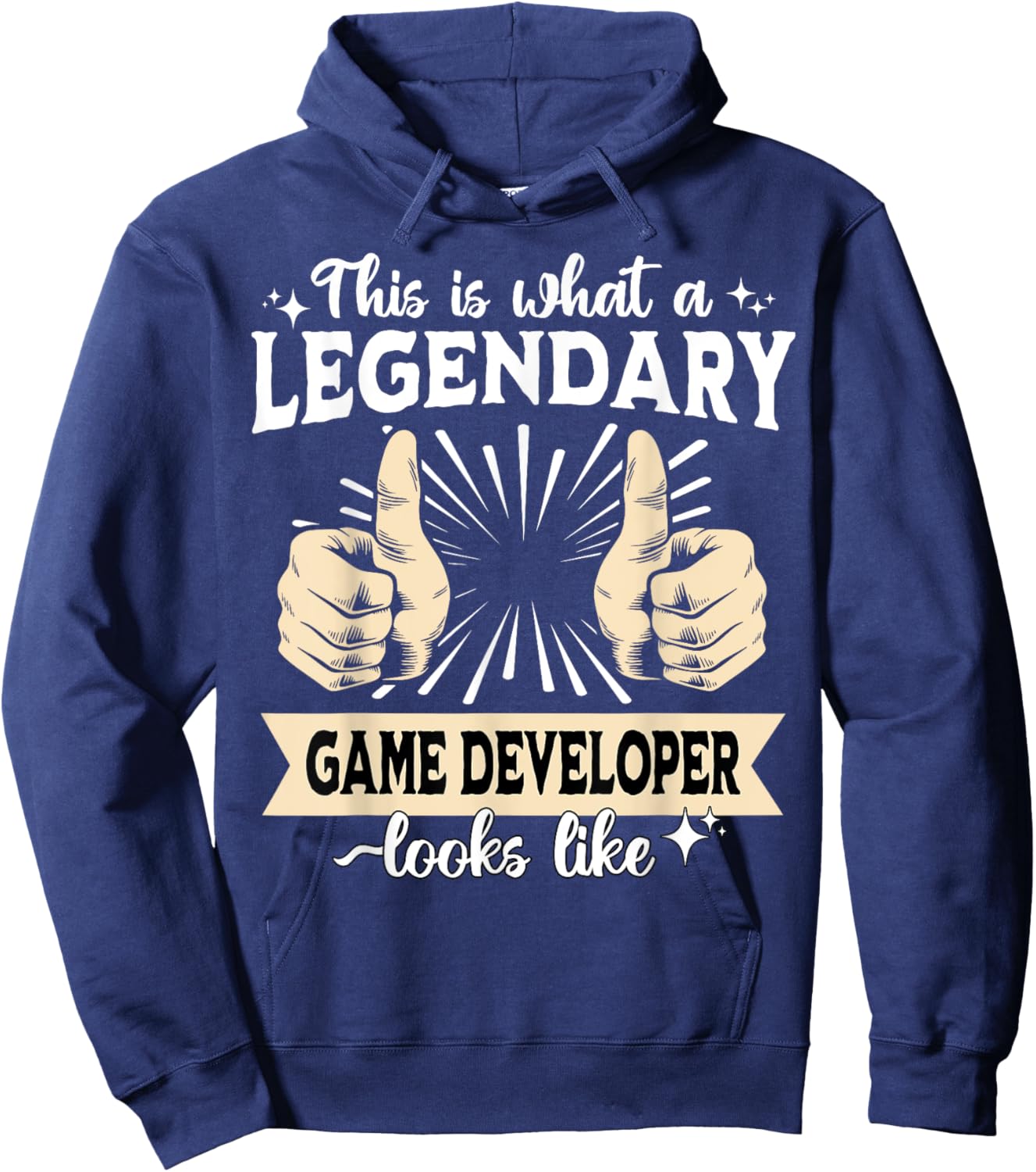 Legendary Game Developer Hoodie - Hoodie | Navy