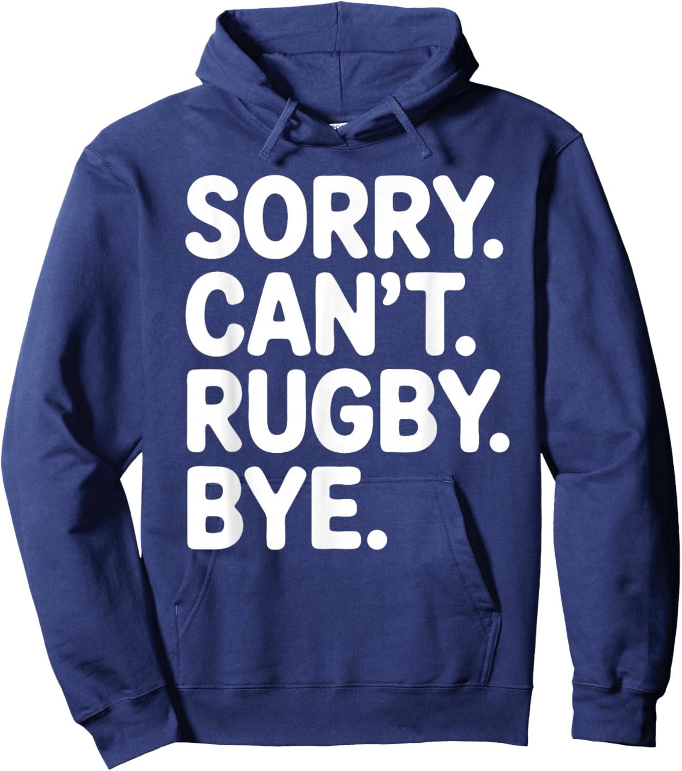 Rugby Player Humor Team Rugby Hoodie - Hoodie | Navy