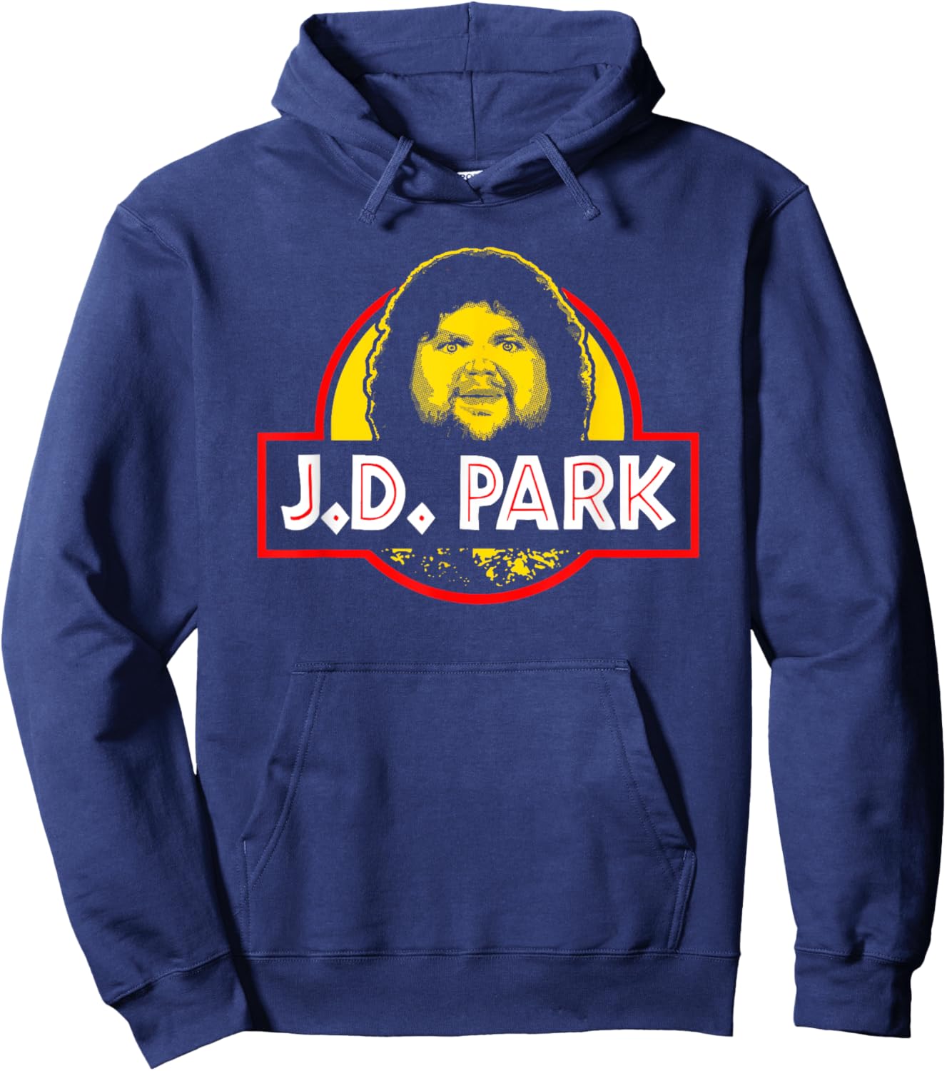 JD Vance Face Meme - JD Park Hoodie - Hoodie | Navy