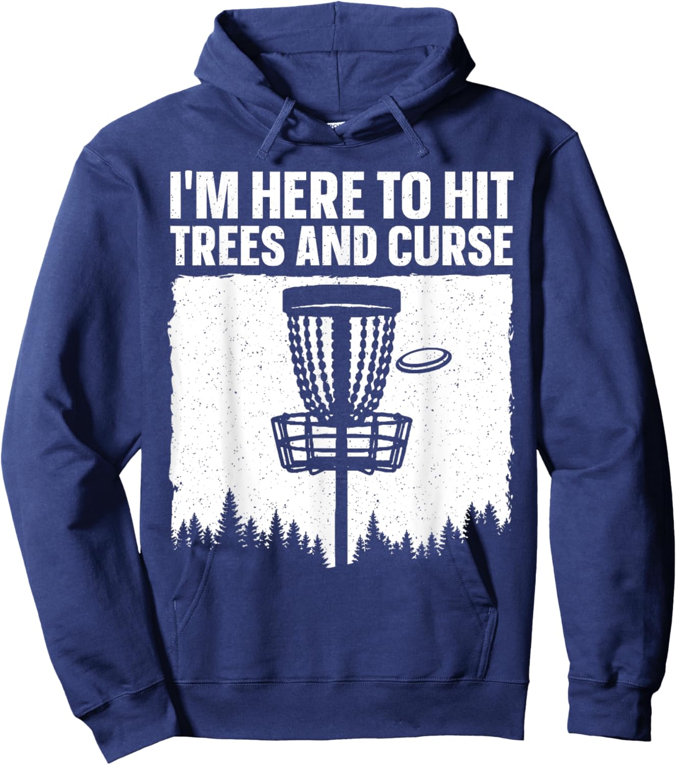 Best Disc Golf Art Women Disc Golfer Disc Golf Lover Hoodie - Hoodie | Navy