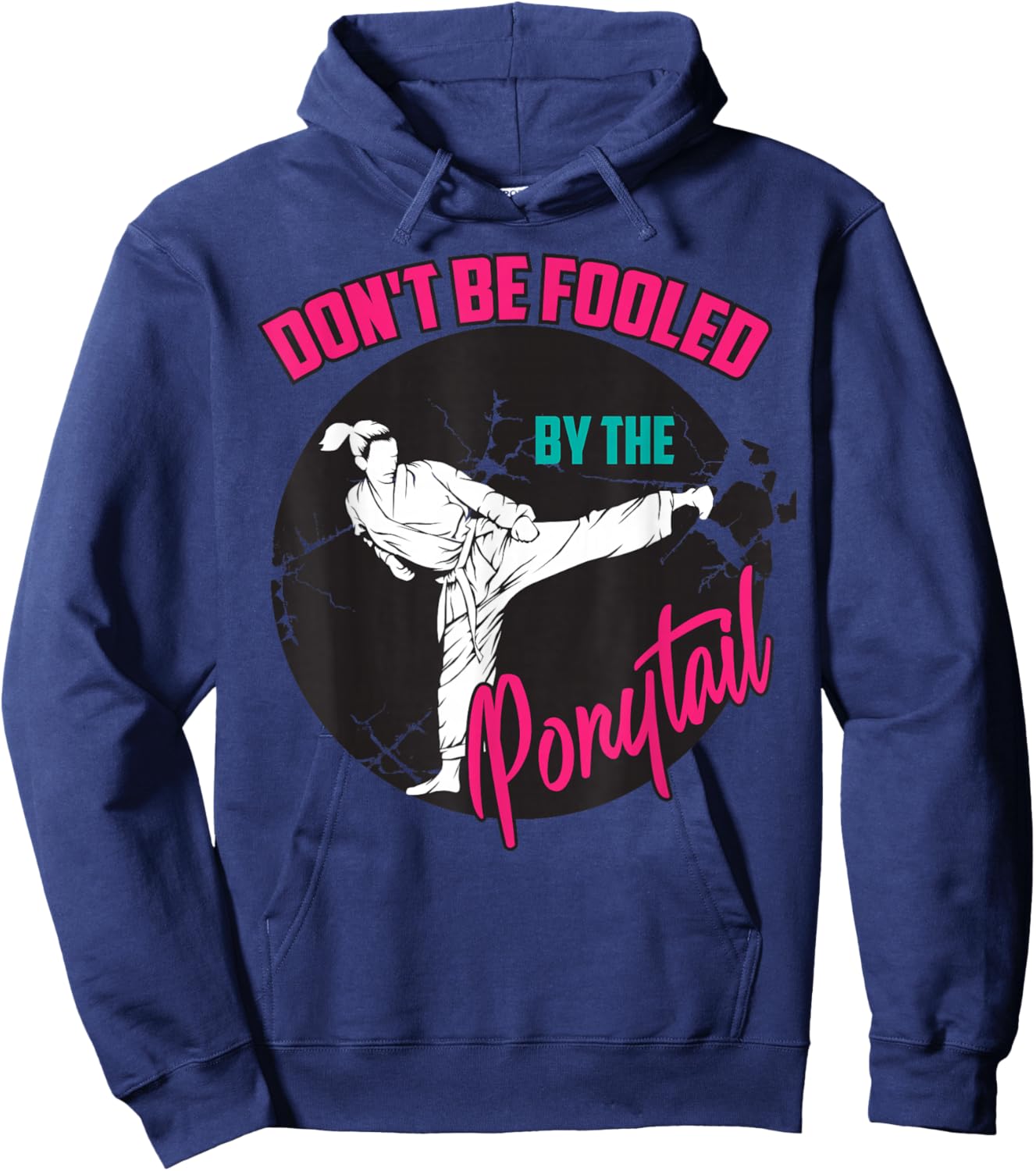Cool Taekwondo Art Girls Karate Judo Martial Arts Hoodie - Hoodie | Navy