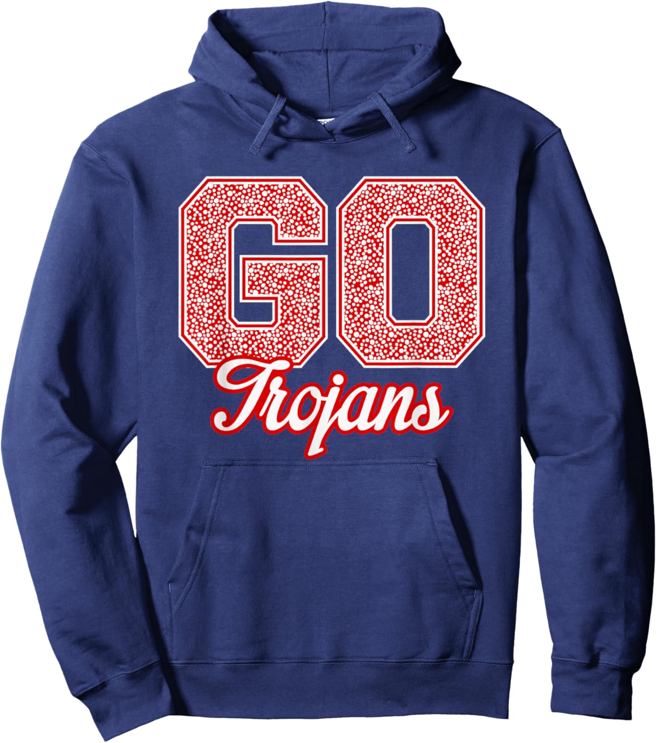 Troy Trojans GO! School Pride Hoodie - Hoodie | Navy