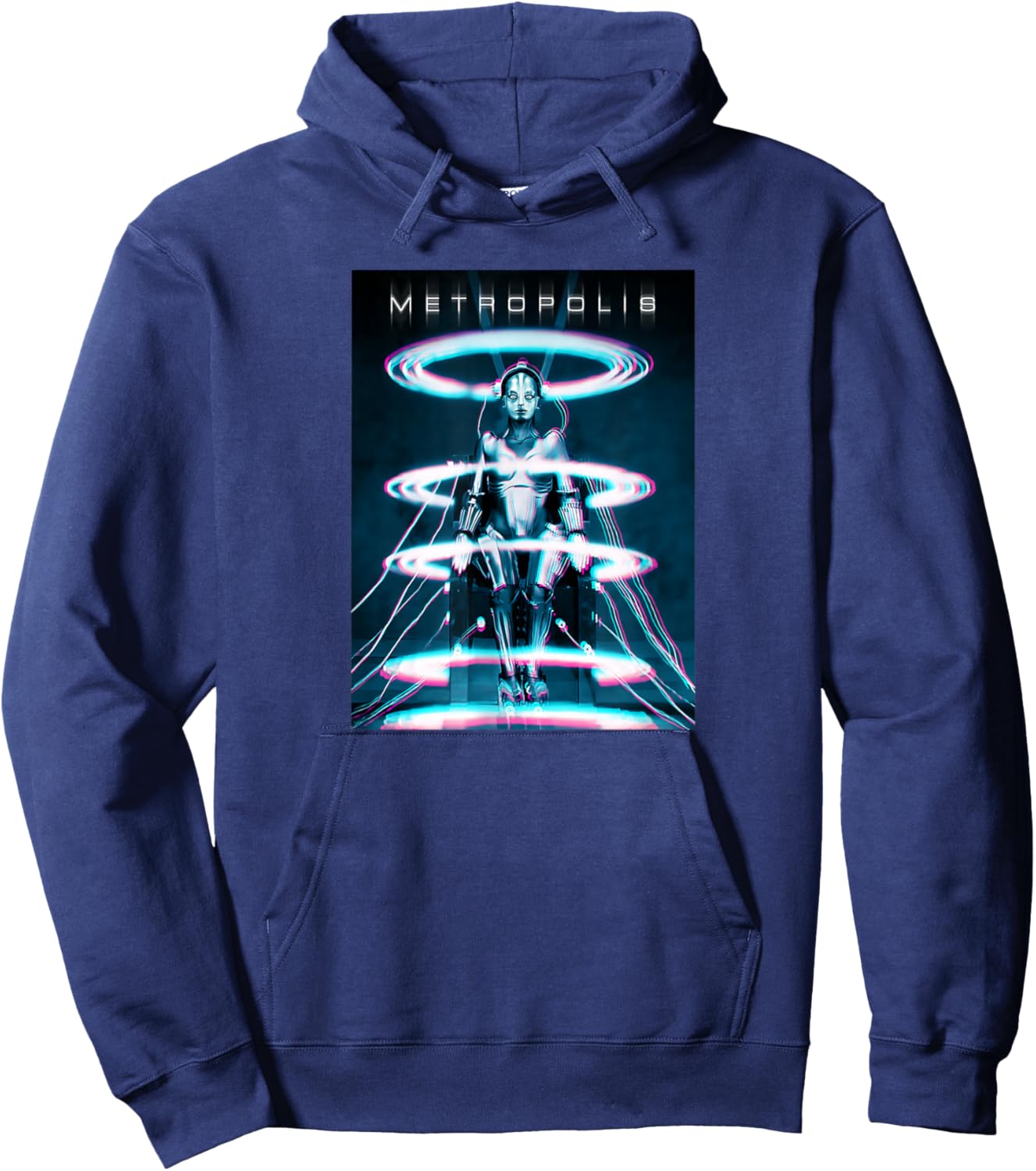 Metropolis Maria Robot Hoodie - Hoodie | Navy