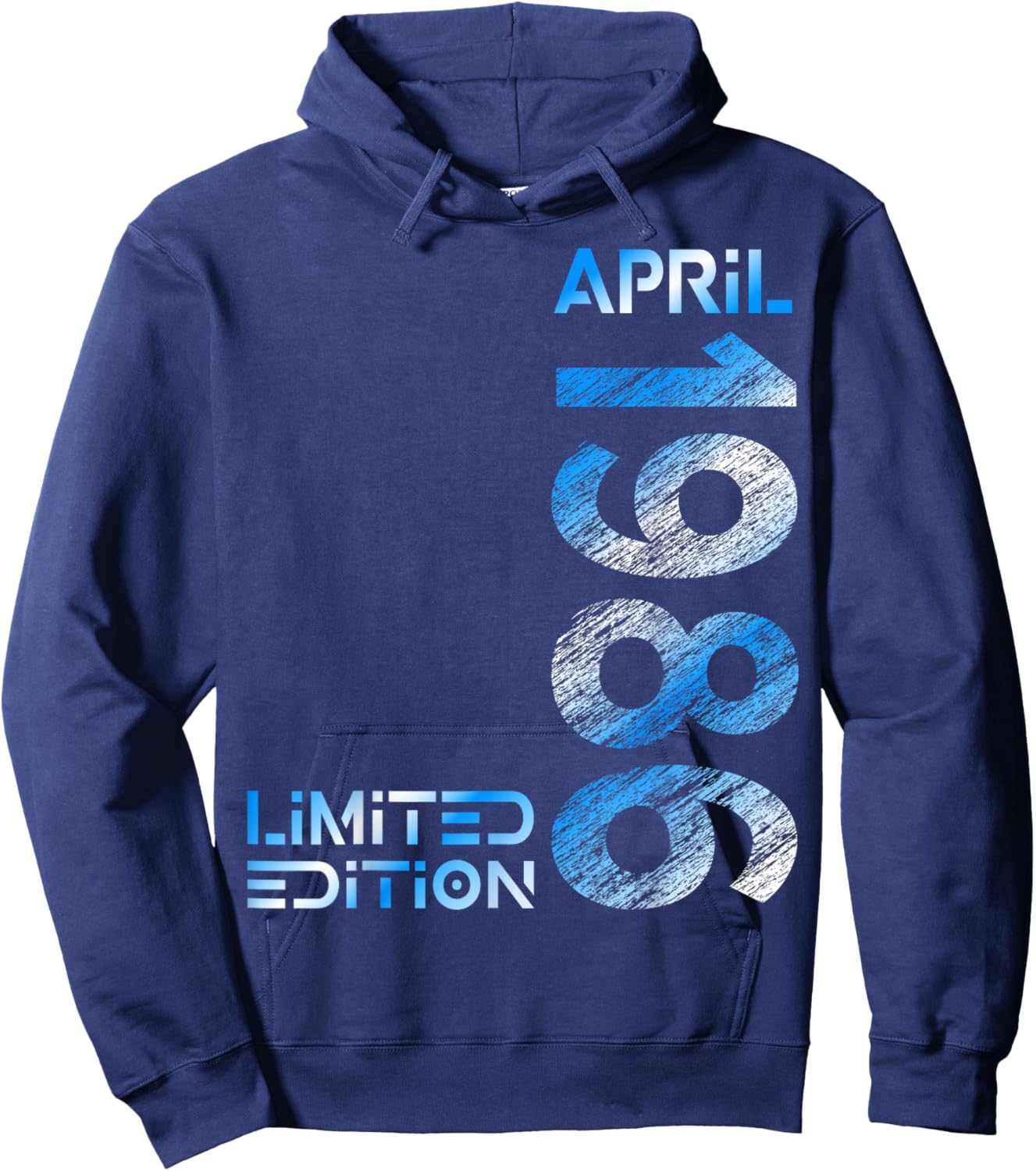 Limited Edition April 1986 Mann Frau 40. Geburtstag Hoodie - Hoodie | Navy