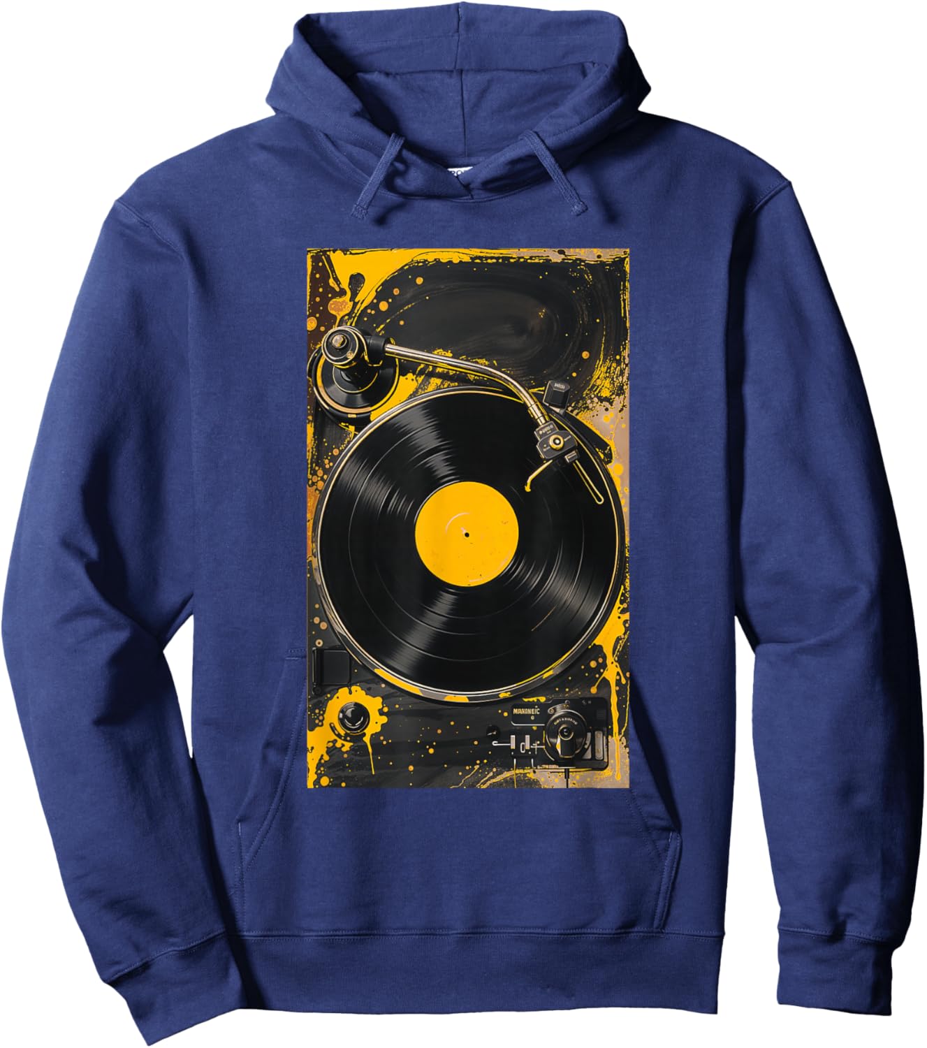 University Varsity-Gold For The Record Varsity-Gold Hoodie - Hoodie | Navy