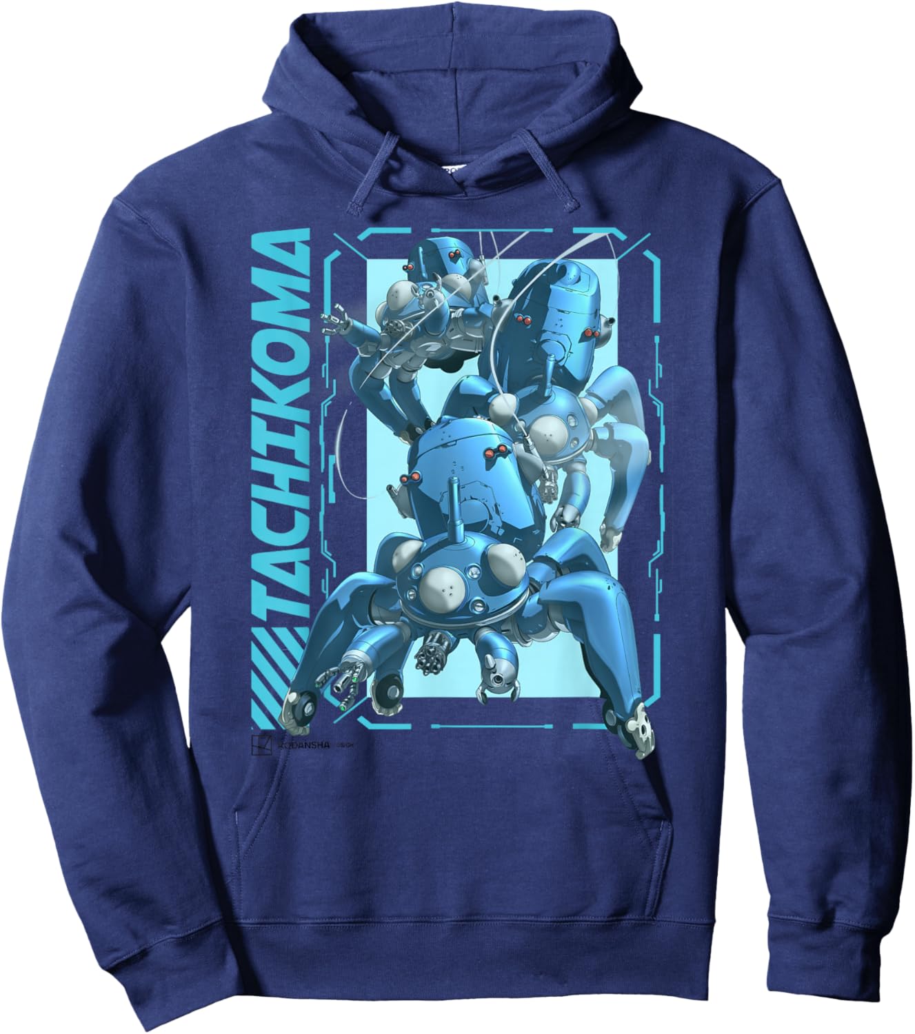Ghost in the Shell Stand Alone Complex Tachikoma Poster Hoodie - Hoodie | Navy