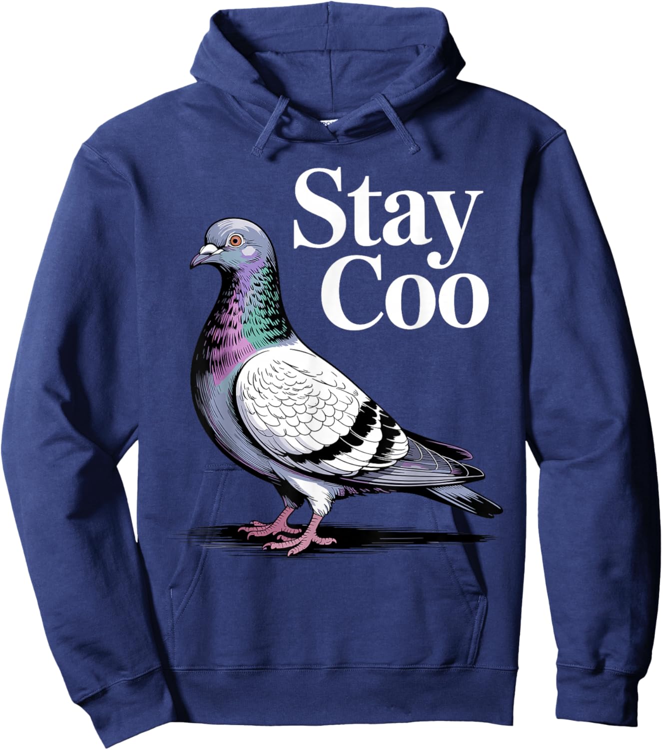 Cool Pigeon Design Women Racing Homing Pigeon Lover Hoodie - Hoodie | Navy