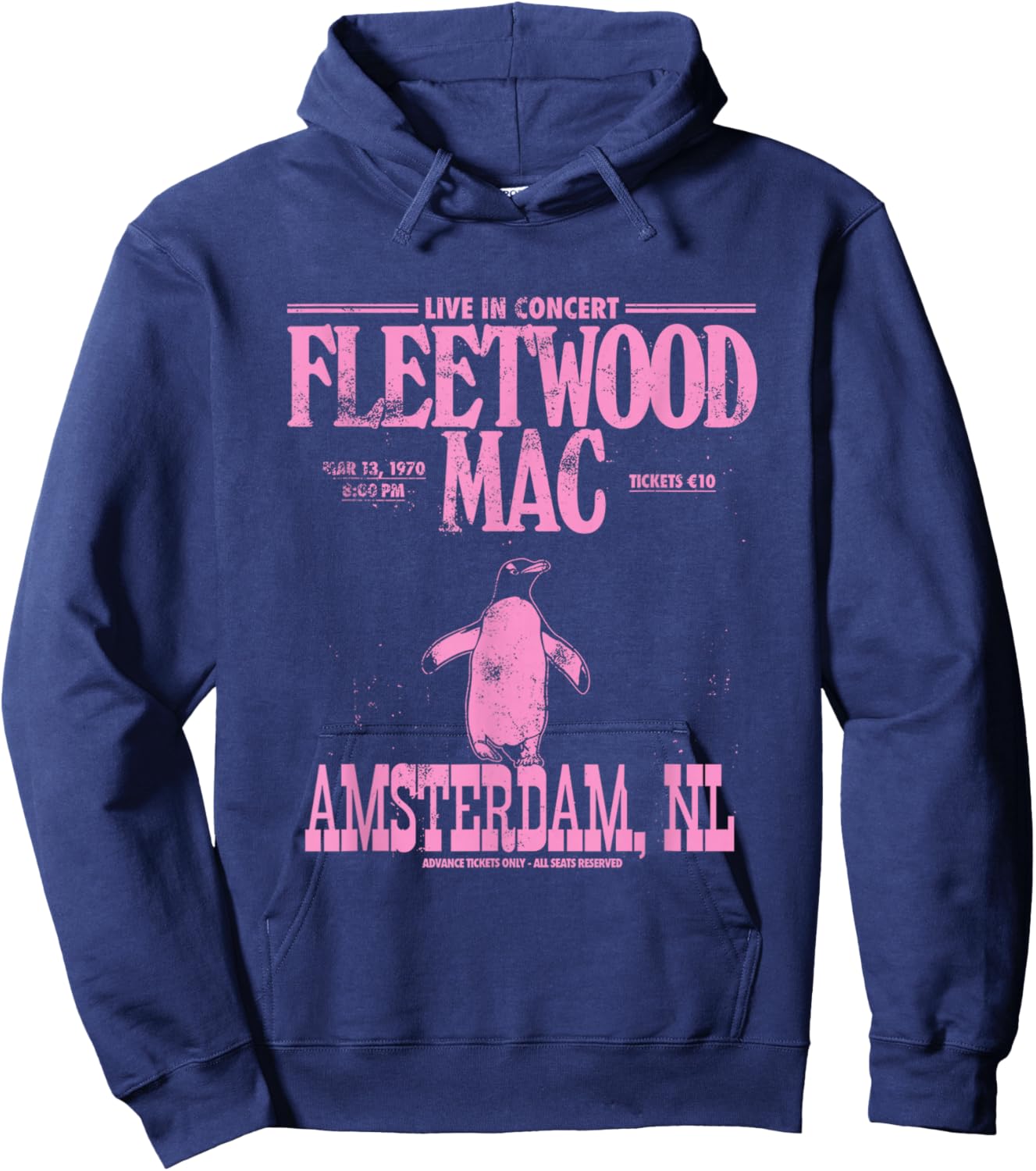 Amsterdam Live Hoodie - Hoodie | Navy