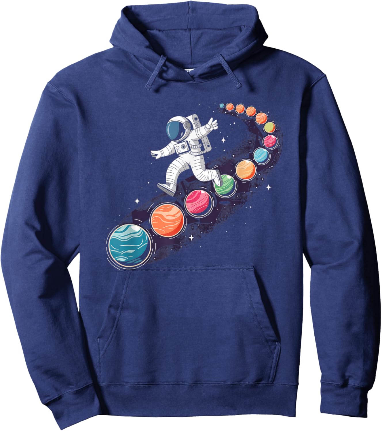 Astronaut Gift Children's Costume Planets Universe Astro Hoodie - Hoodie | Navy