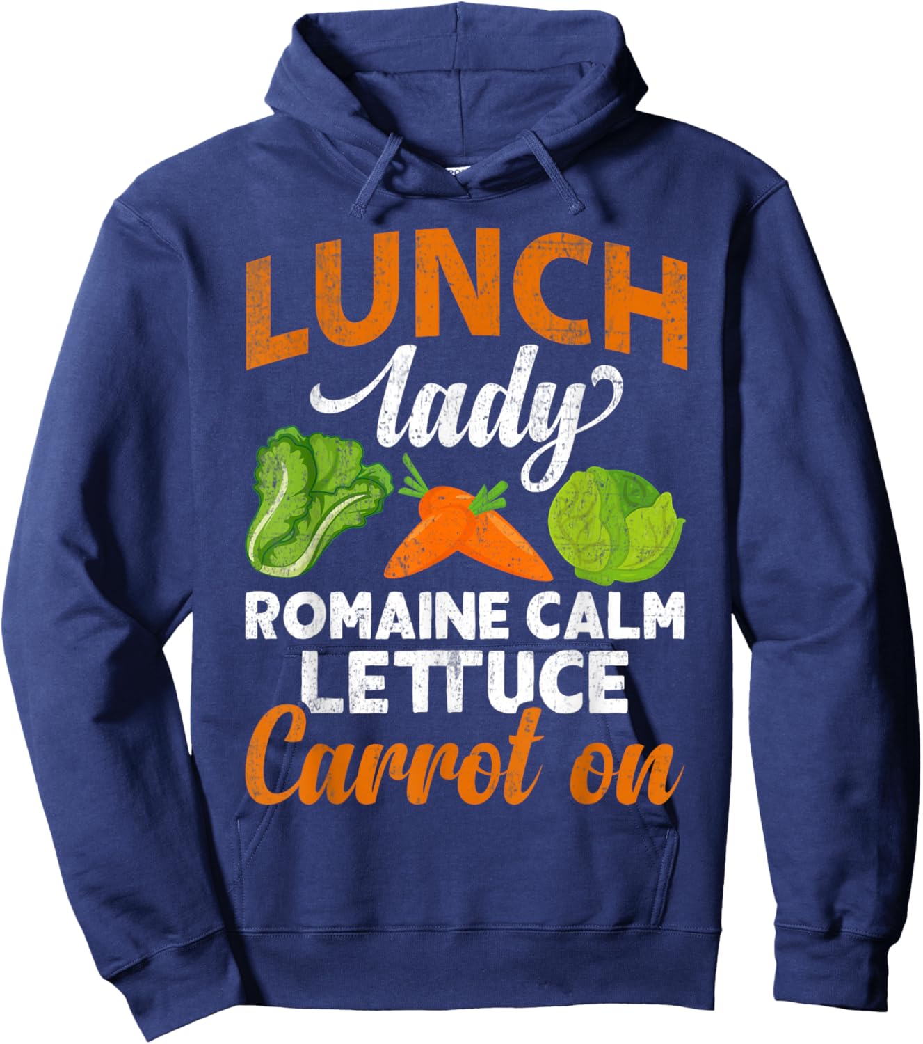 Lunch Lady Squad Cafeteria Worker Dinner Lady Cooking Gifts Hoodie - Hoodie | Navy