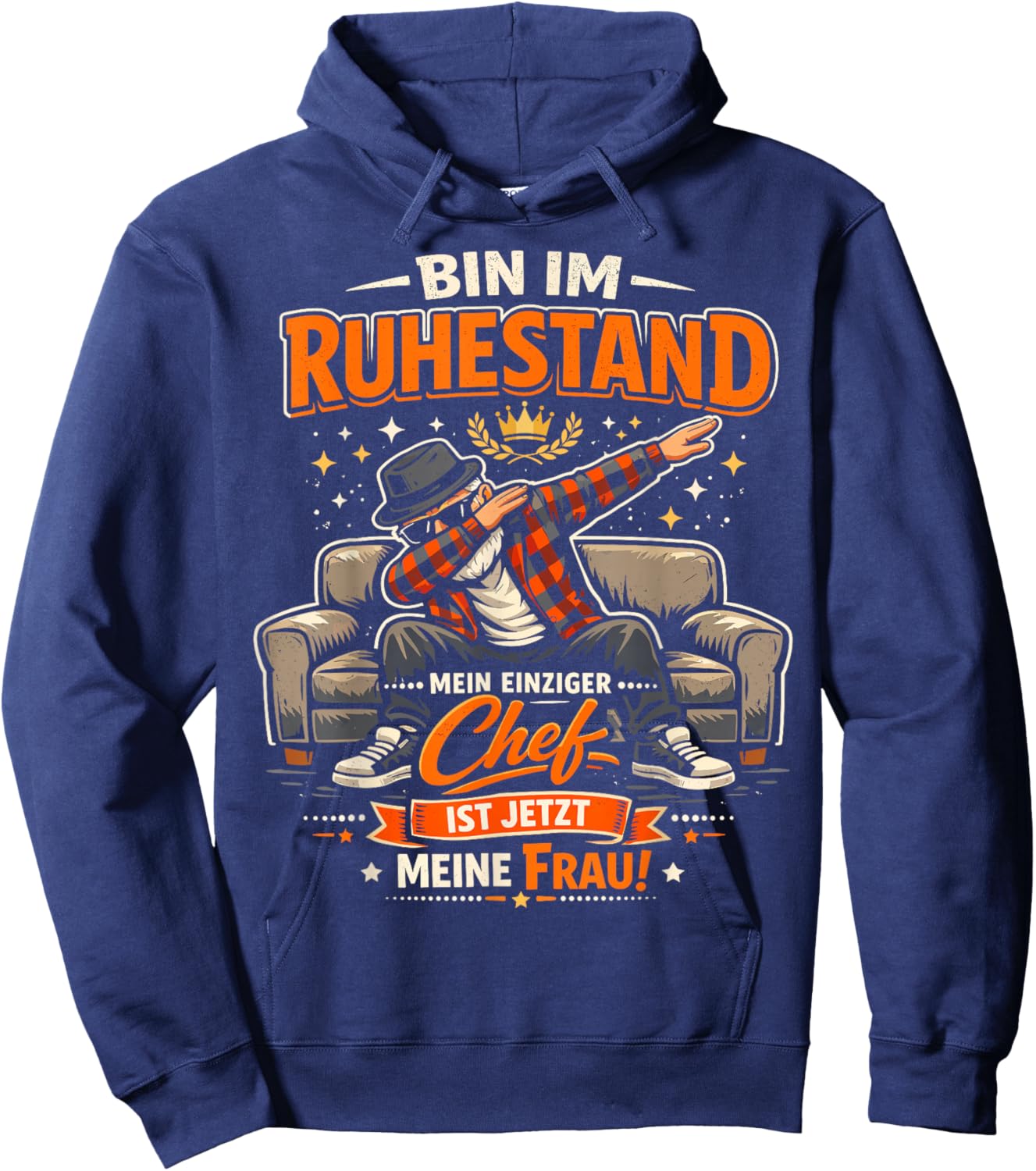 Rente 2026 Ruhestand Pension Pensionär Lustiges Rentner Hoodie - Hoodie | Navy