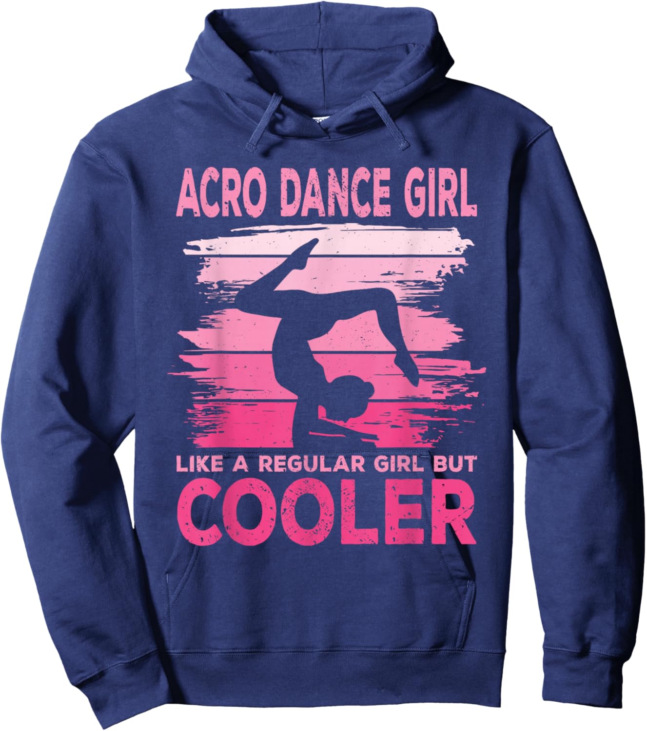 Acro Dance Girl Acrobatic Funny Acrobatics Hoodie - Hoodie | Navy