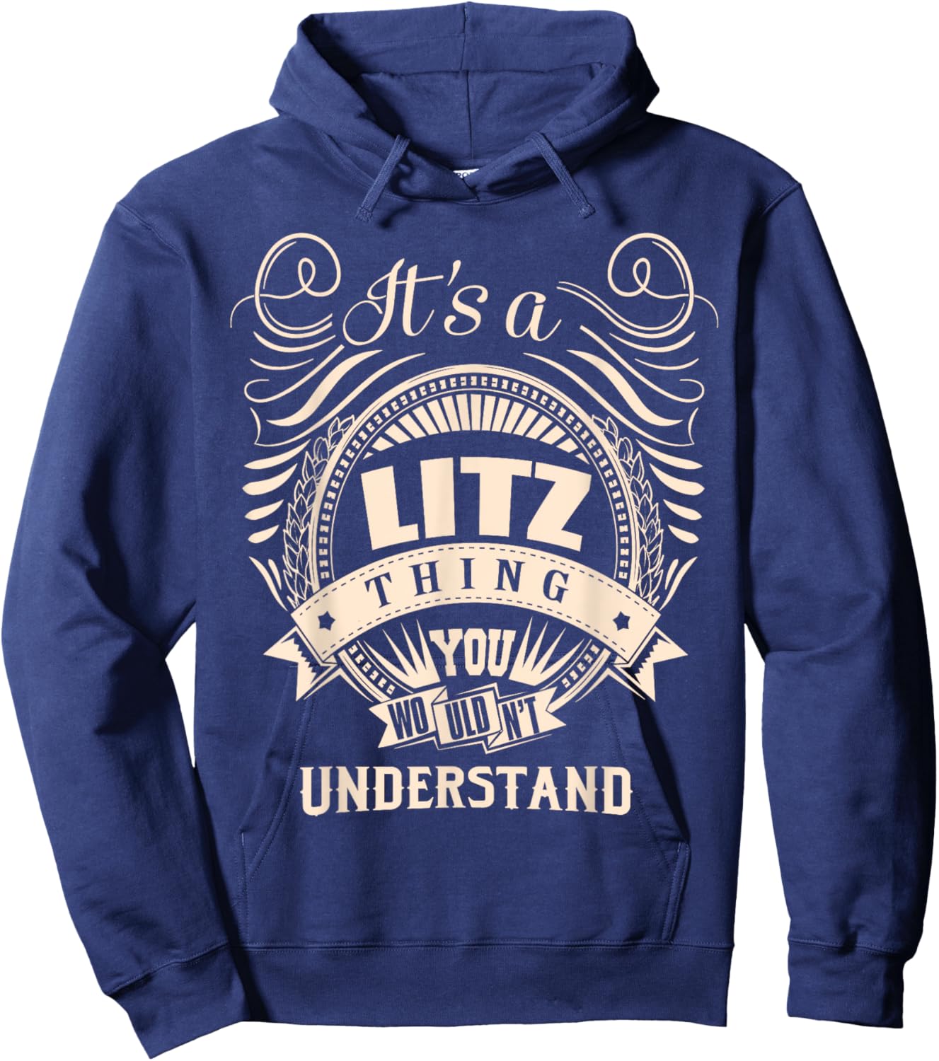It's a LITZ thing Gifts Hoodie - Hoodie | Navy