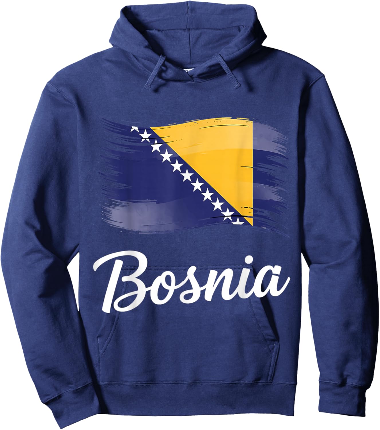 Bosnia and Herzegovina Flag Bosnian Roots Hoodie - Hoodie | Navy