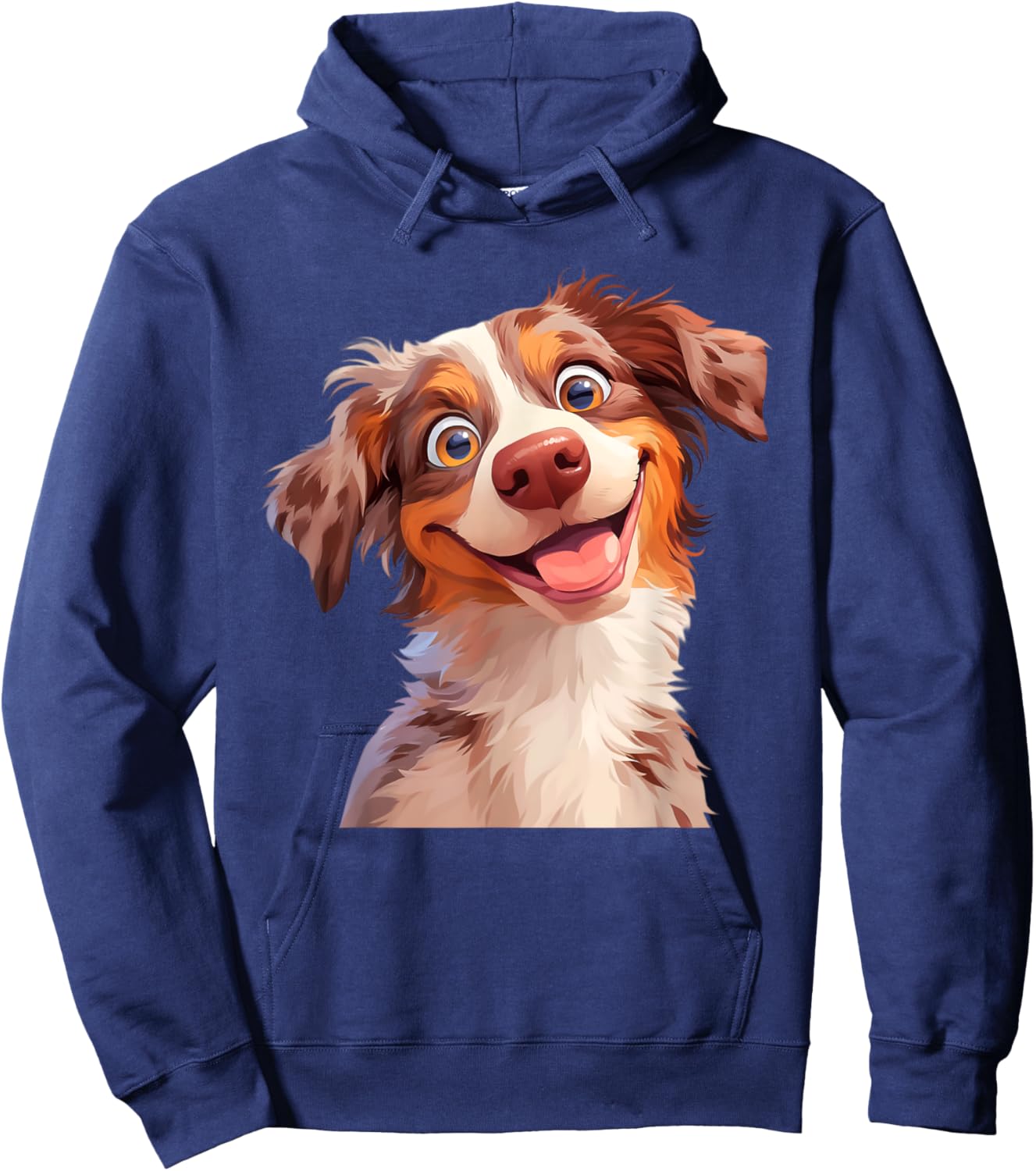 Australian Shepherd Dog Lover Aussie Owner Walker Trainer Women Kids Hoodie - Hoodie | Navy