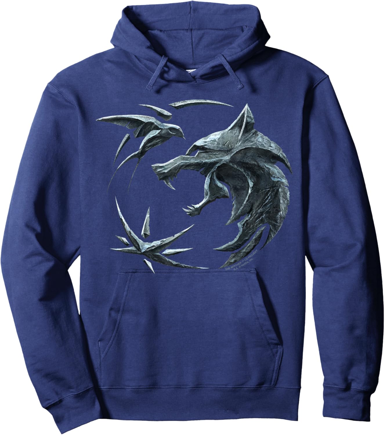 The Witcher Destiny Crest Hoodie - Hoodie | Navy