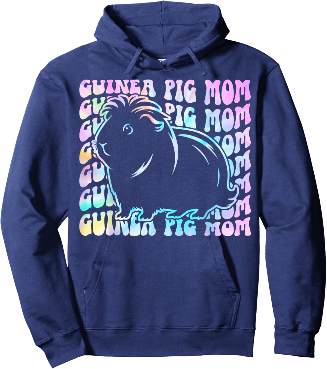 Guinea Pig Mom Hoodie - Hoodie | Navy