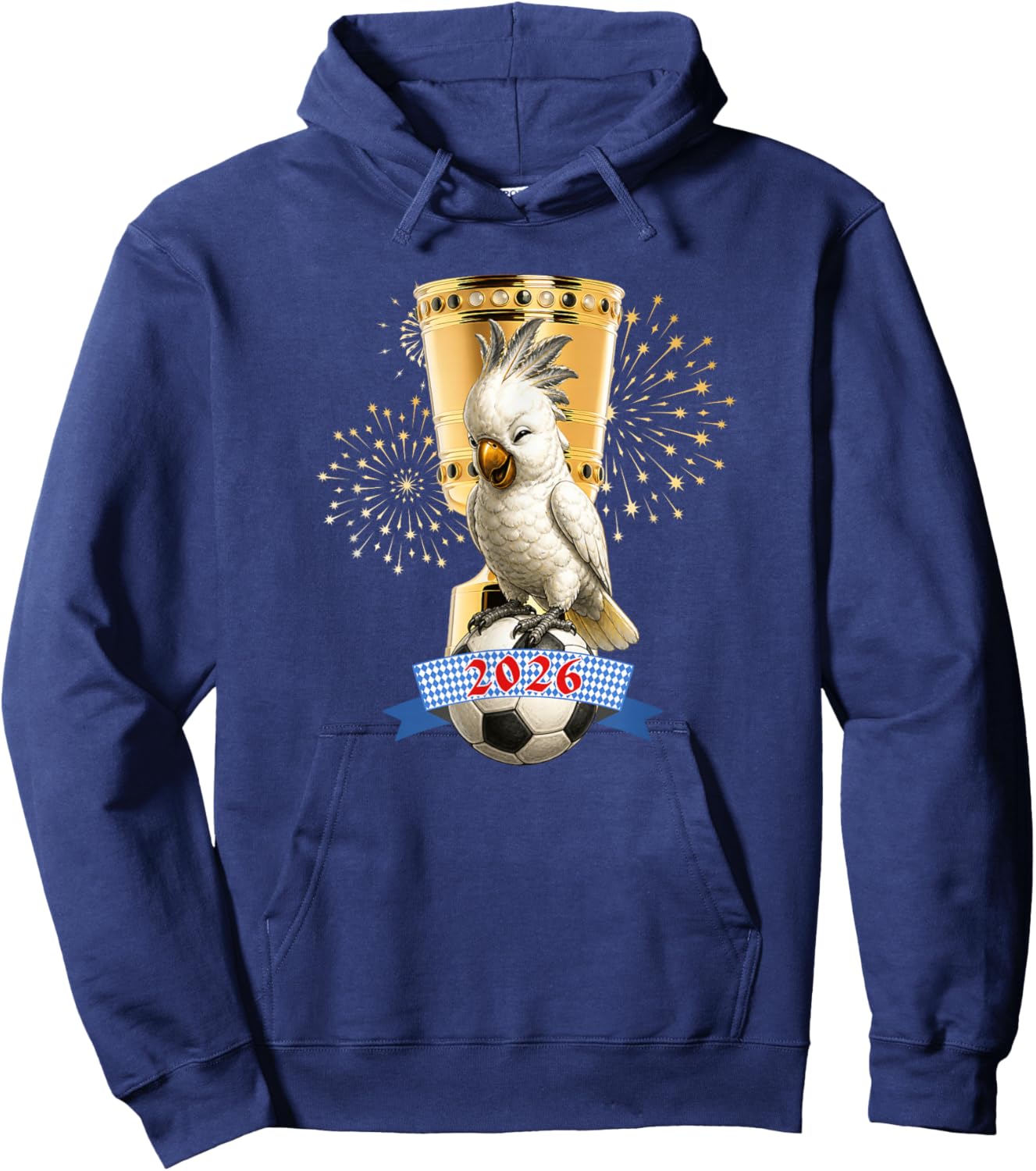 Kakadu für Fans von süßen Maskottchen Hoodie - Hoodie | Navy