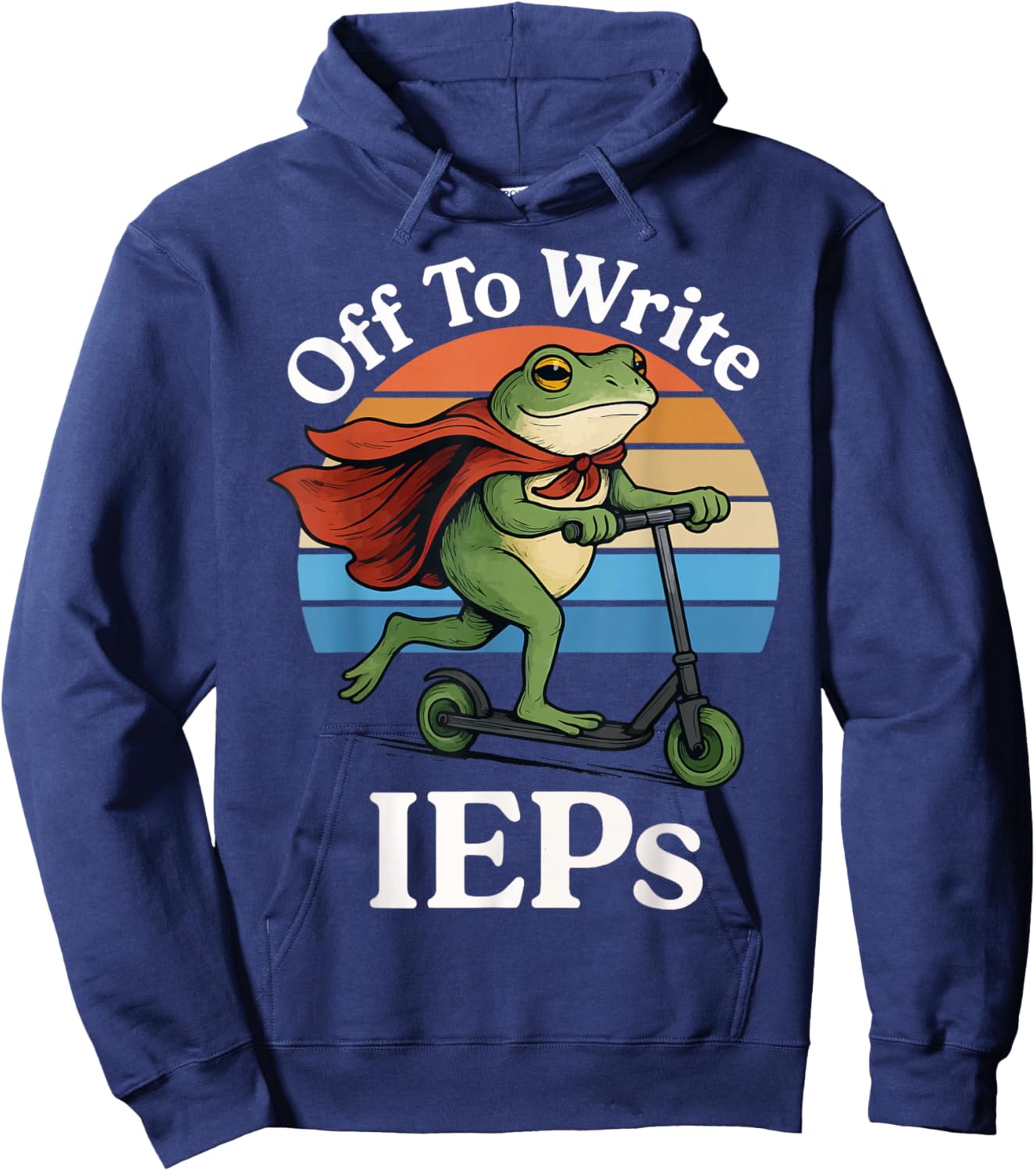 Off to Write IEPS Hoodie - Hoodie | Navy