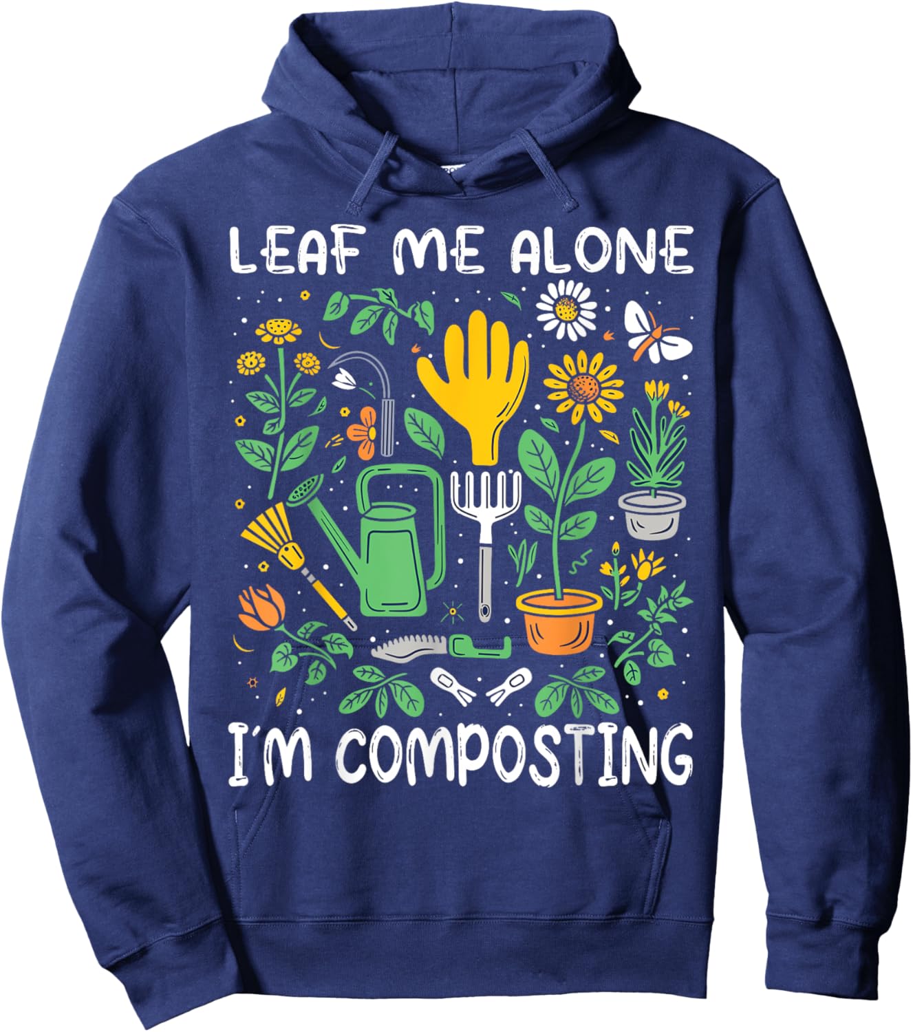 Organic Farmer Permaculture Garden Food Forest Permaculture Hoodie - Hoodie | Navy