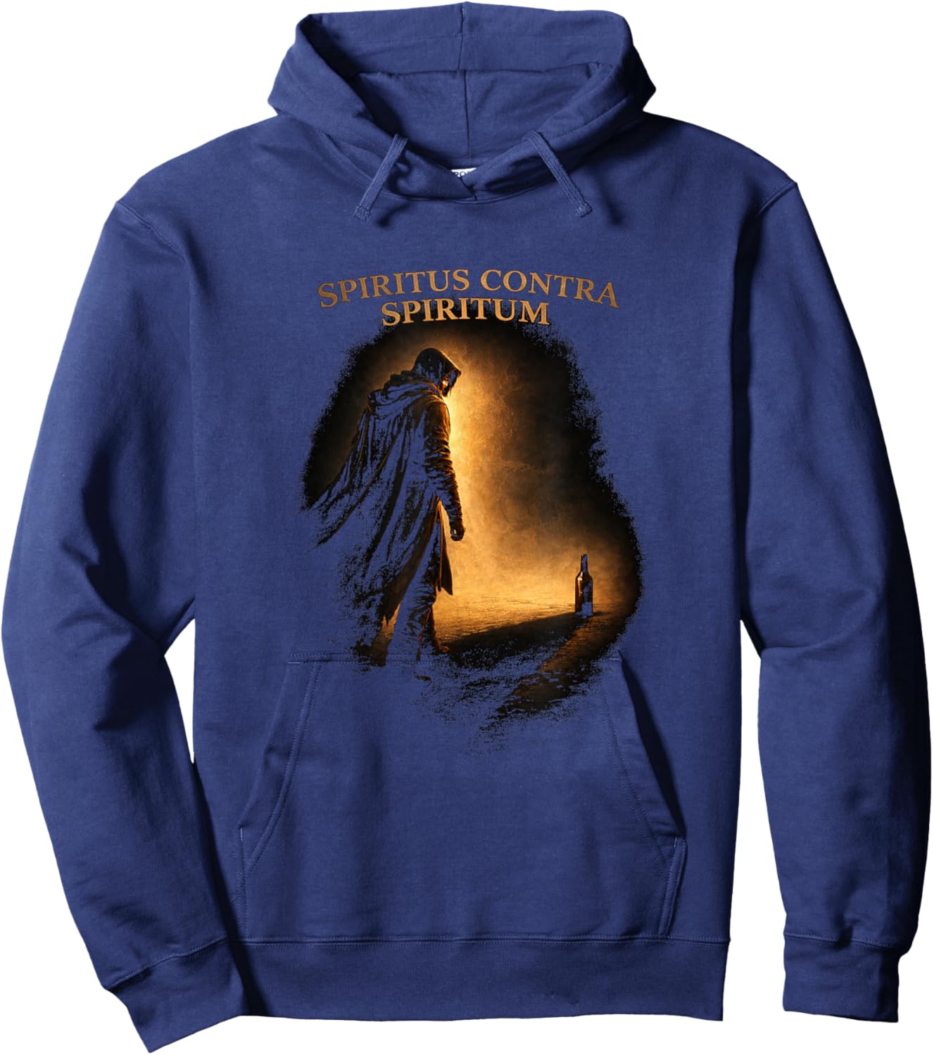 Spiritus Contra Spiritum - Spirit Against Spirits - Jung Hoodie - Hoodie | Navy