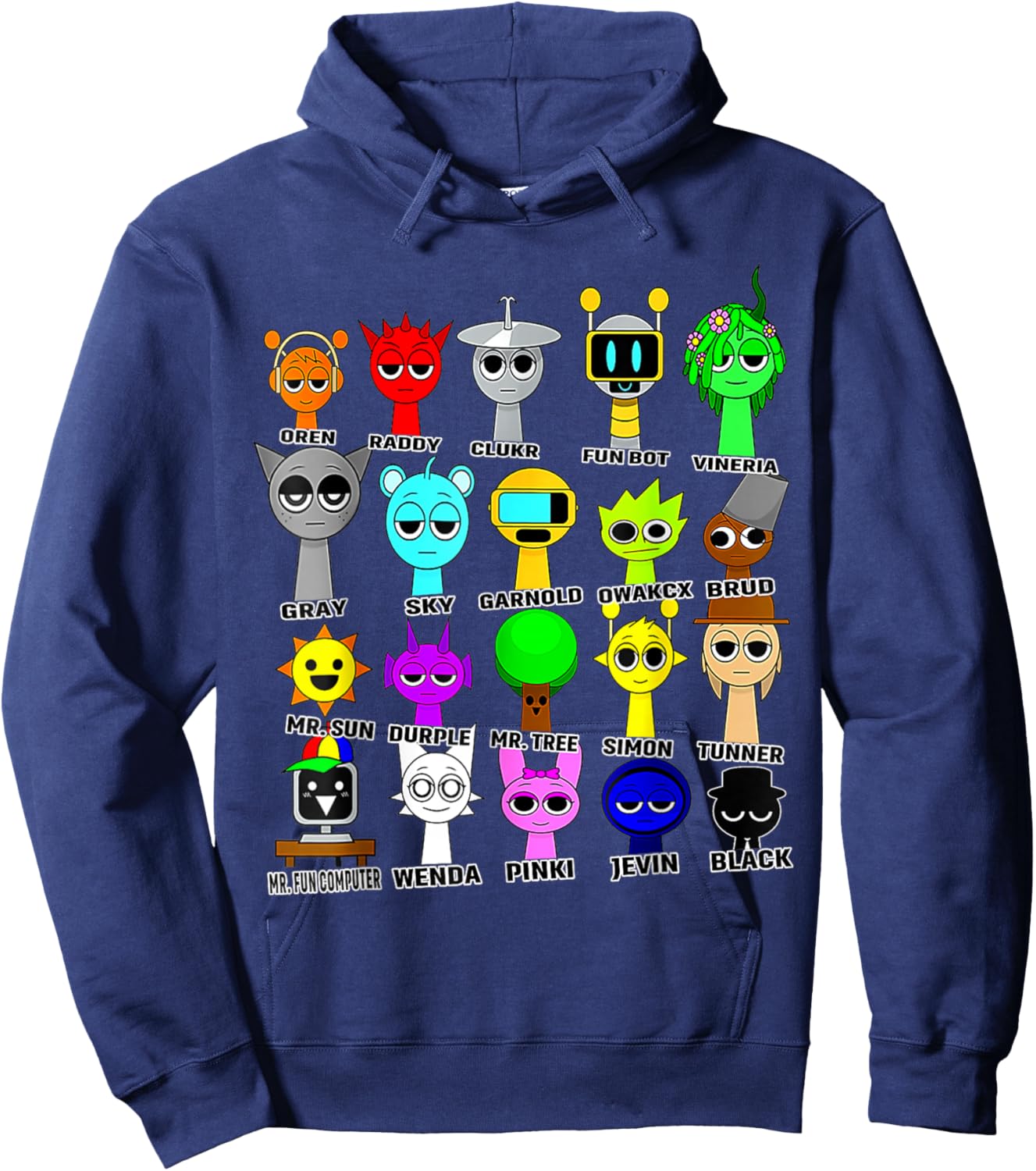 All Sprun - Beatbox Hoodie - Hoodie | Navy
