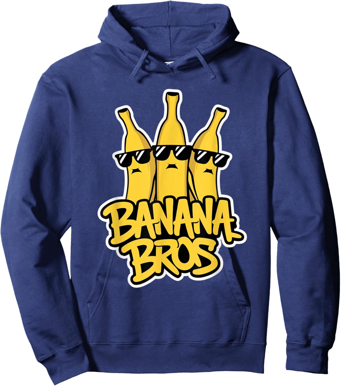 Banana Bros Cool Bananas Halloween Costume Funny Hoodie - Hoodie | Navy