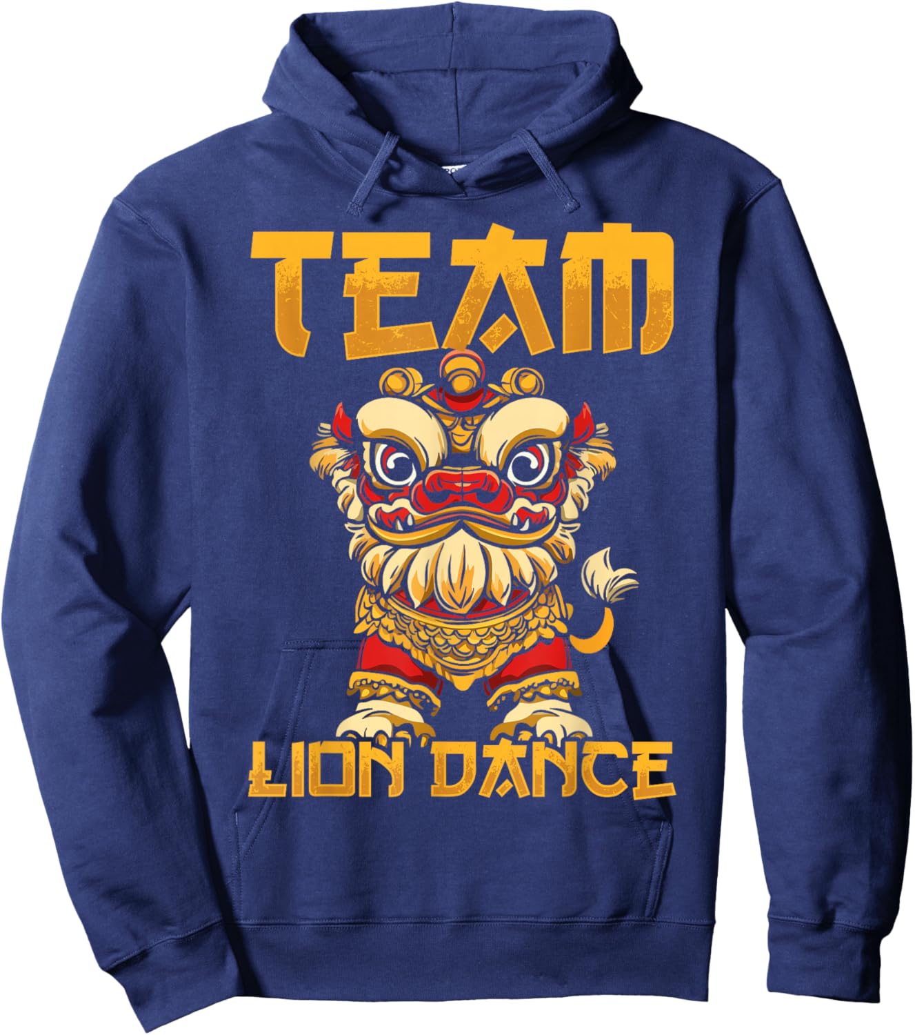 Lion Dance Lunar New Year Chinese New Year Lion Dance Hoodie - Hoodie | Navy