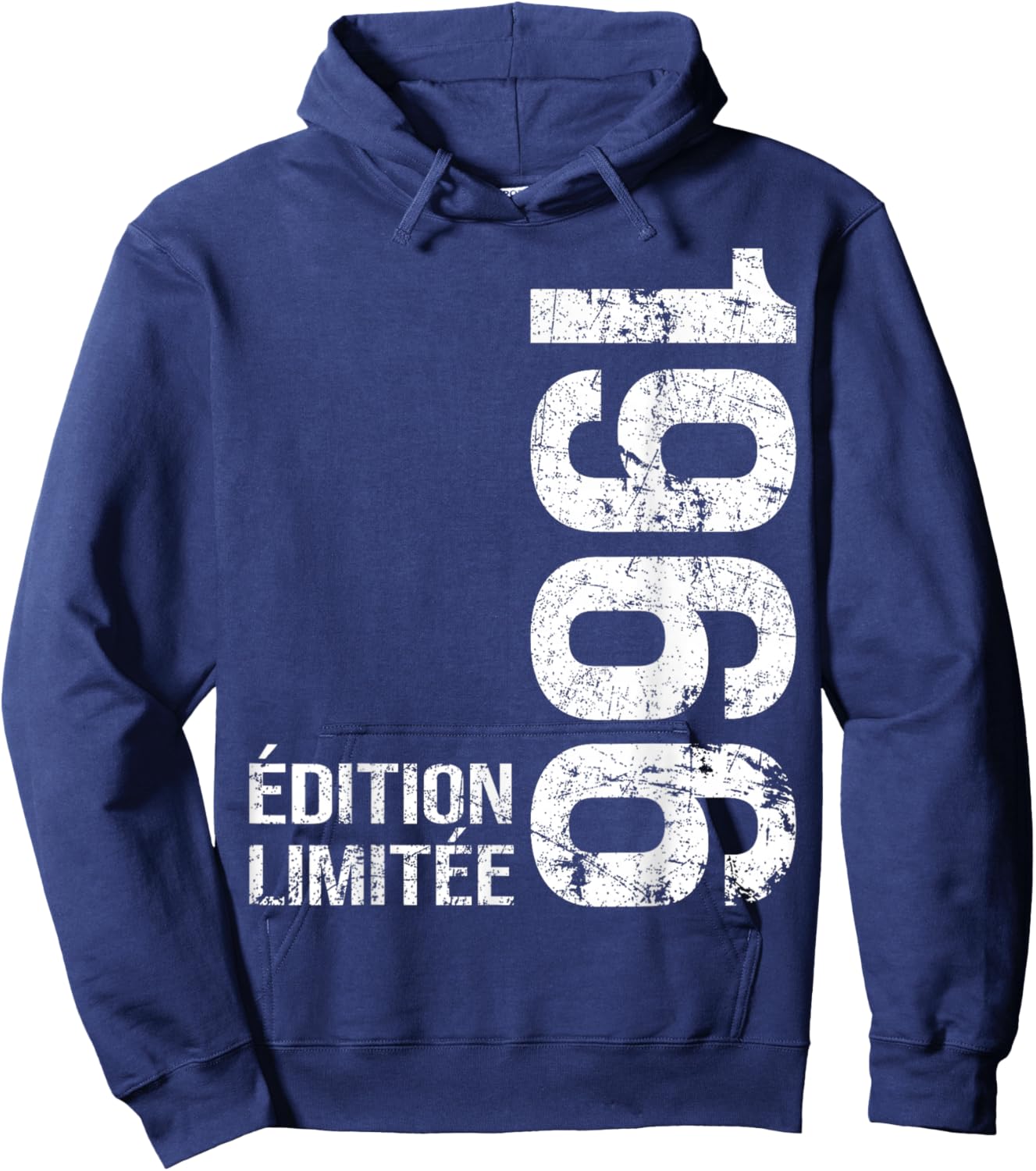 60 Years Men Birthday Humour Vintage 1966 Hoodie - Hoodie | Navy