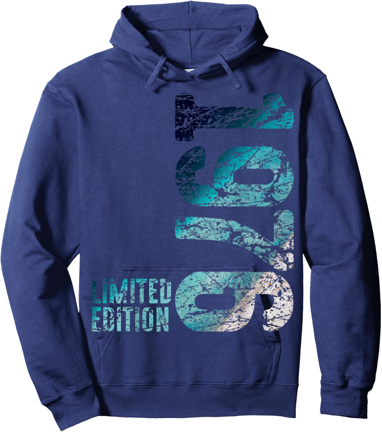 50th Birthday Man Woman 50 Years 1976 Decorative Gift Funny Hoodie - Hoodie | Navy