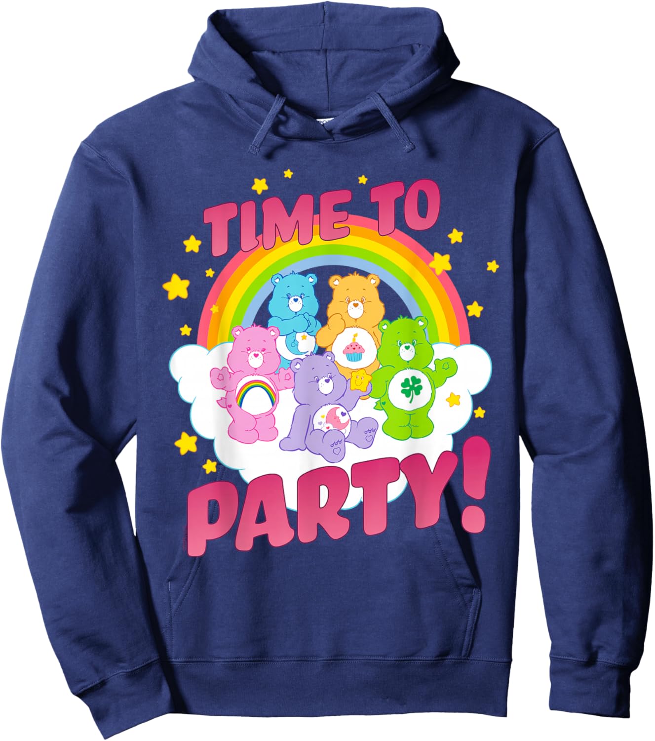 Care Bears Time to Party Hoodie - Hoodie | Navy