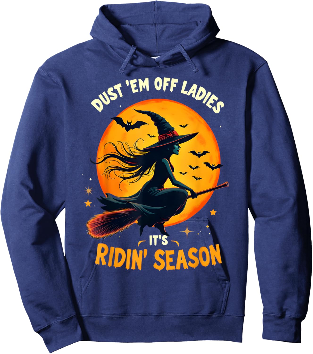 Dust 'Em Off Ladies It's Ridin' Season Hoodie - Hoodie | Navy