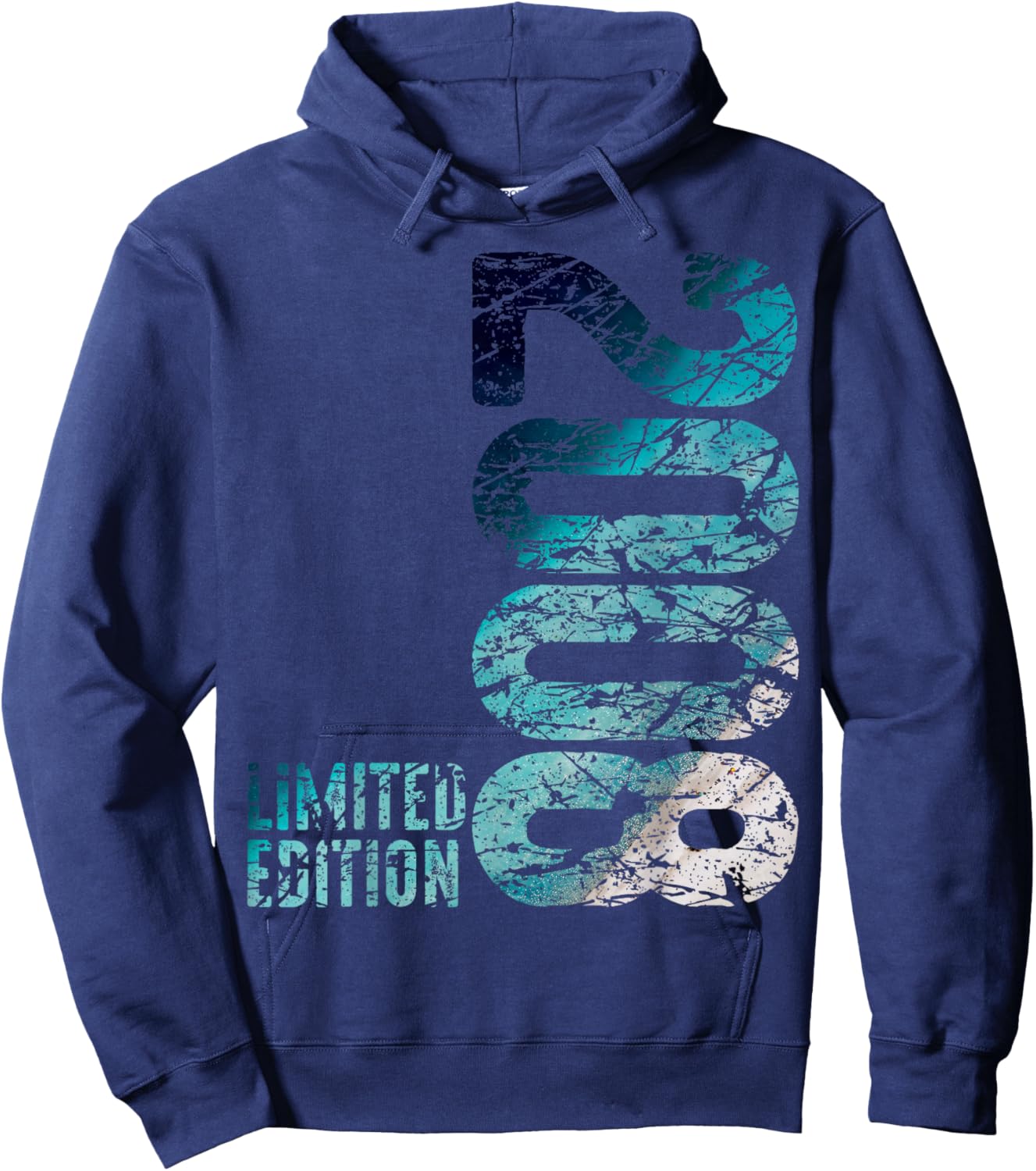 18e Anniversaire garçon Fille 18 Ans 2008 Cadeau drôle Hoodie - Hoodie | Navy