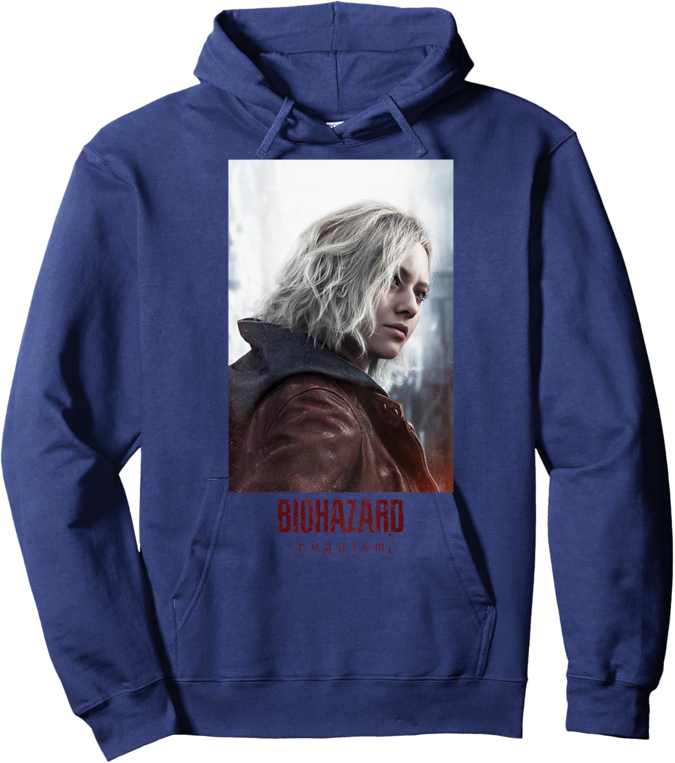 Resident Evil Requiem Grace Art BP Hoodie - Hoodie | Navy