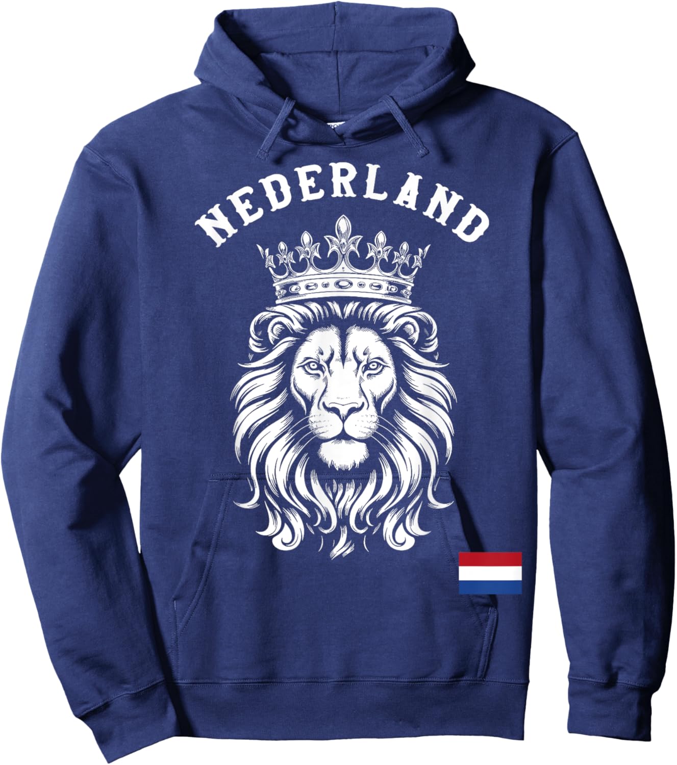 Niederlande Geschenk Flagge Holland Vintage Nederland Hoodie - Hoodie | Navy