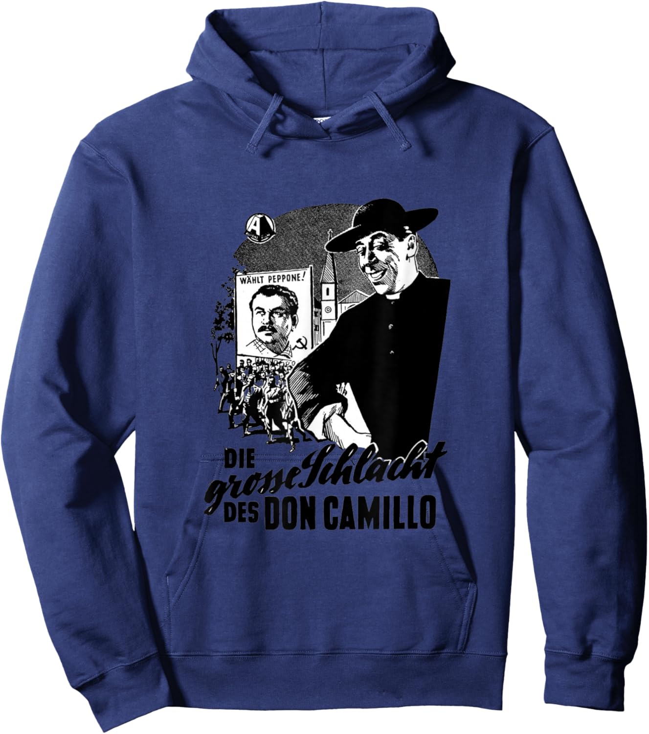 Tribut an den großen Don Camillo Hoodie - Hoodie | Navy