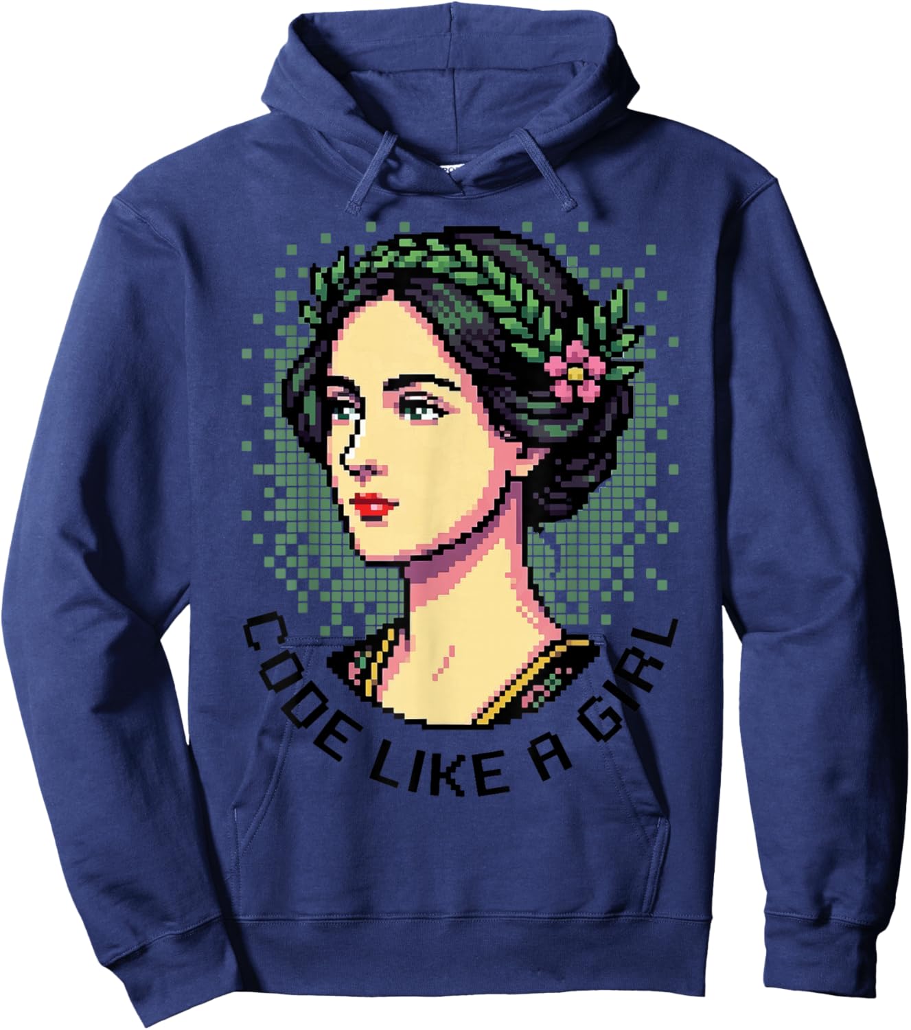 Ada Lovelace Code comme Une Fille Hoodie - Hoodie | Navy