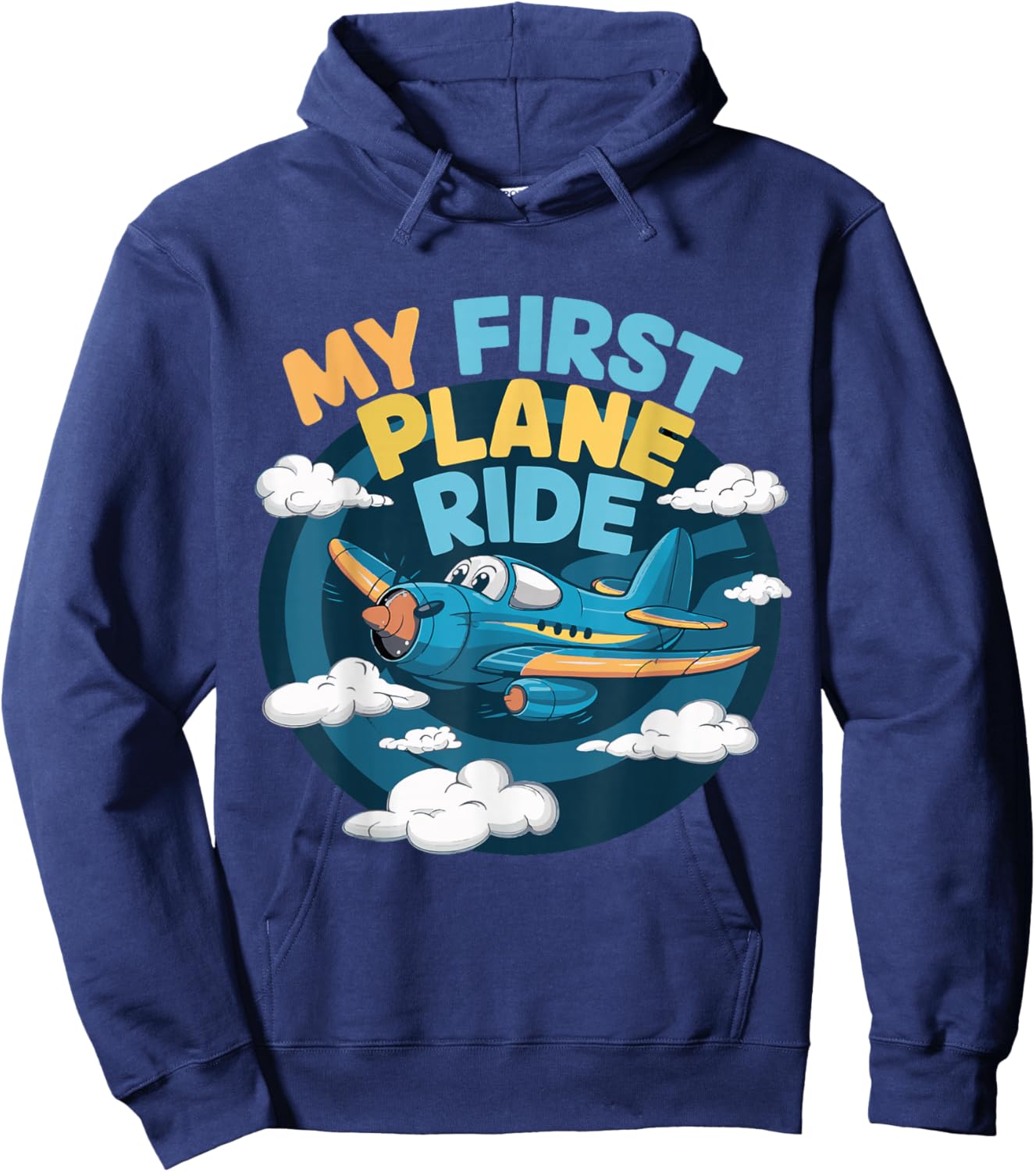 My First Plane Ride Hoodie - Hoodie | Navy