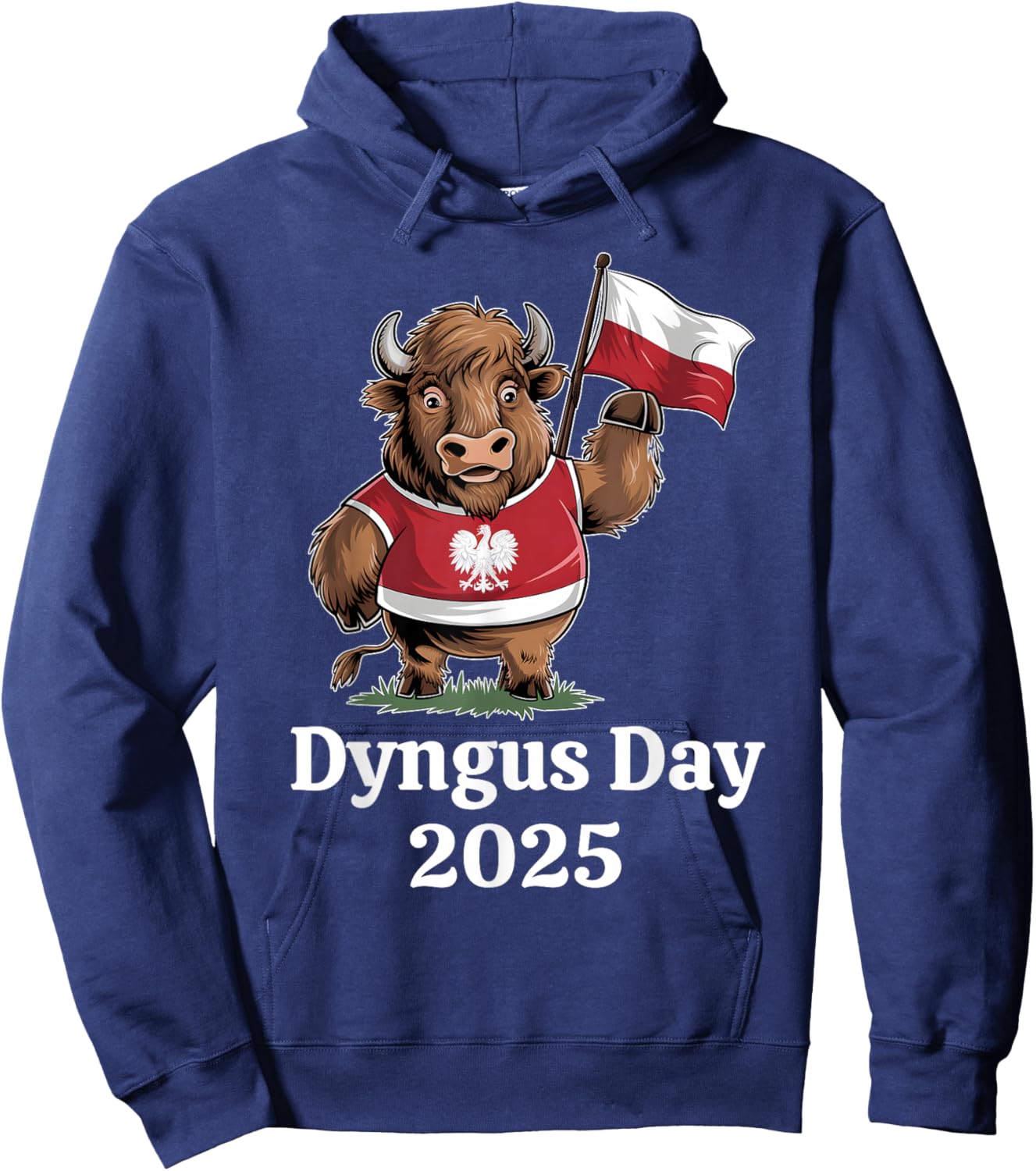 Dyngus Day 2025 in Buffalo New York Polish American Hoodie - Hoodie | Navy