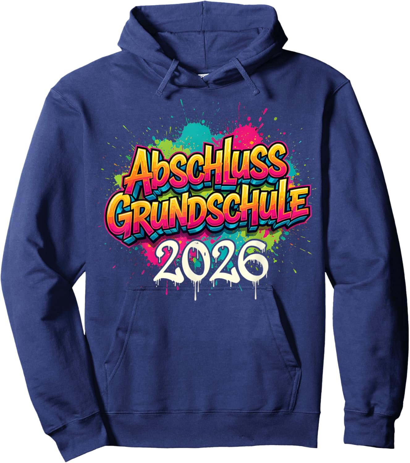 Abschluss Grundschule 2026 Schulkind Junge Hoodie - Hoodie | Navy