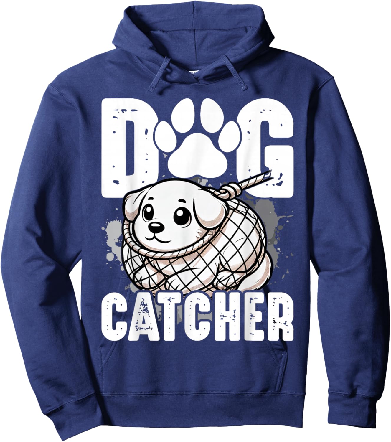 Dog Catcher Matching Costume Hoodie - Hoodie | Navy