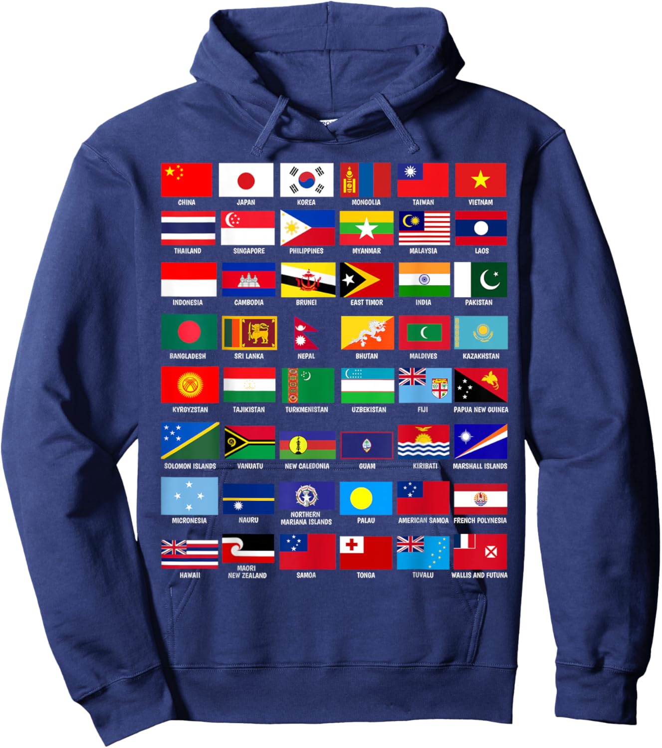 AAPI Asian American and Pacific Islander Heritage Month 2024 Hoodie - Hoodie | Navy
